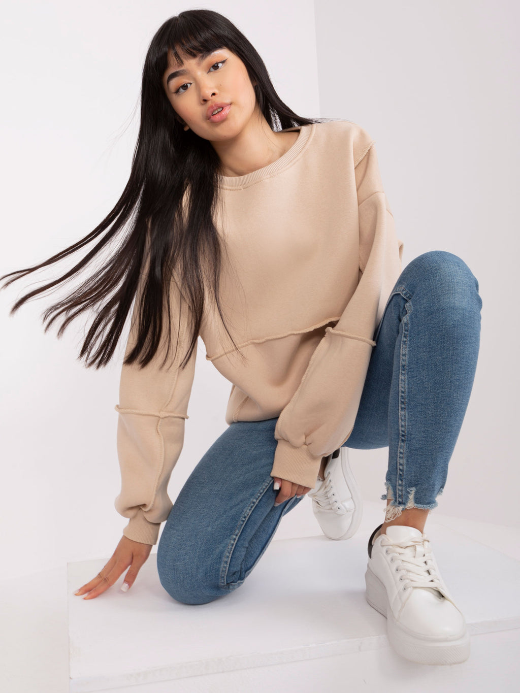 Bluza bez kaptura Lily Rose