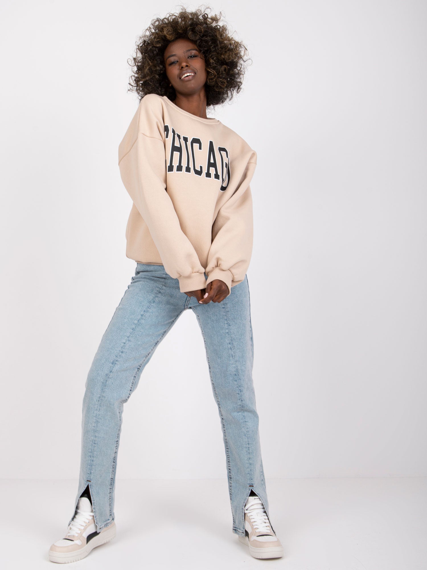 Bluza bez kaptura ex moda