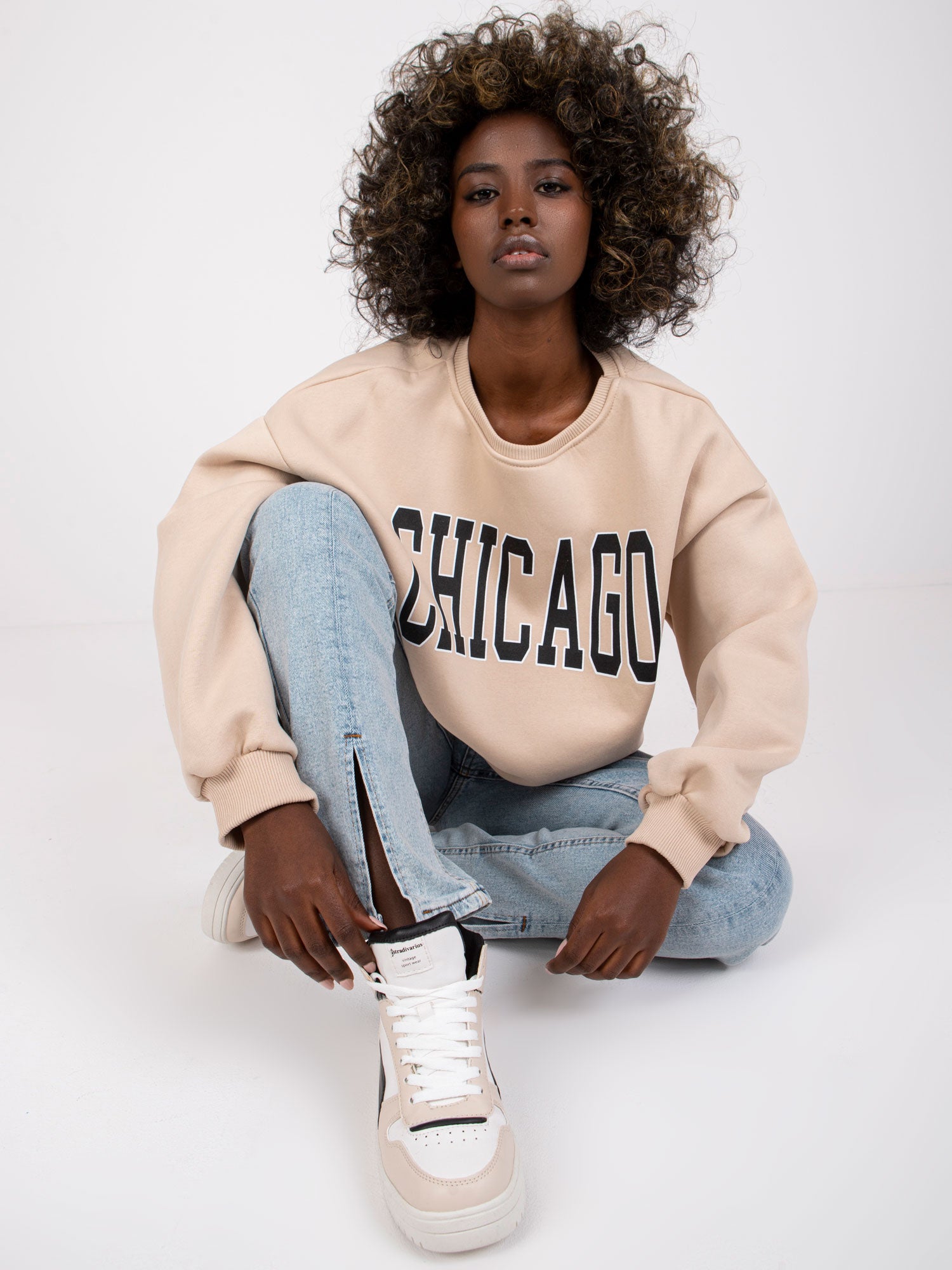Bluza bez kaptura ex moda