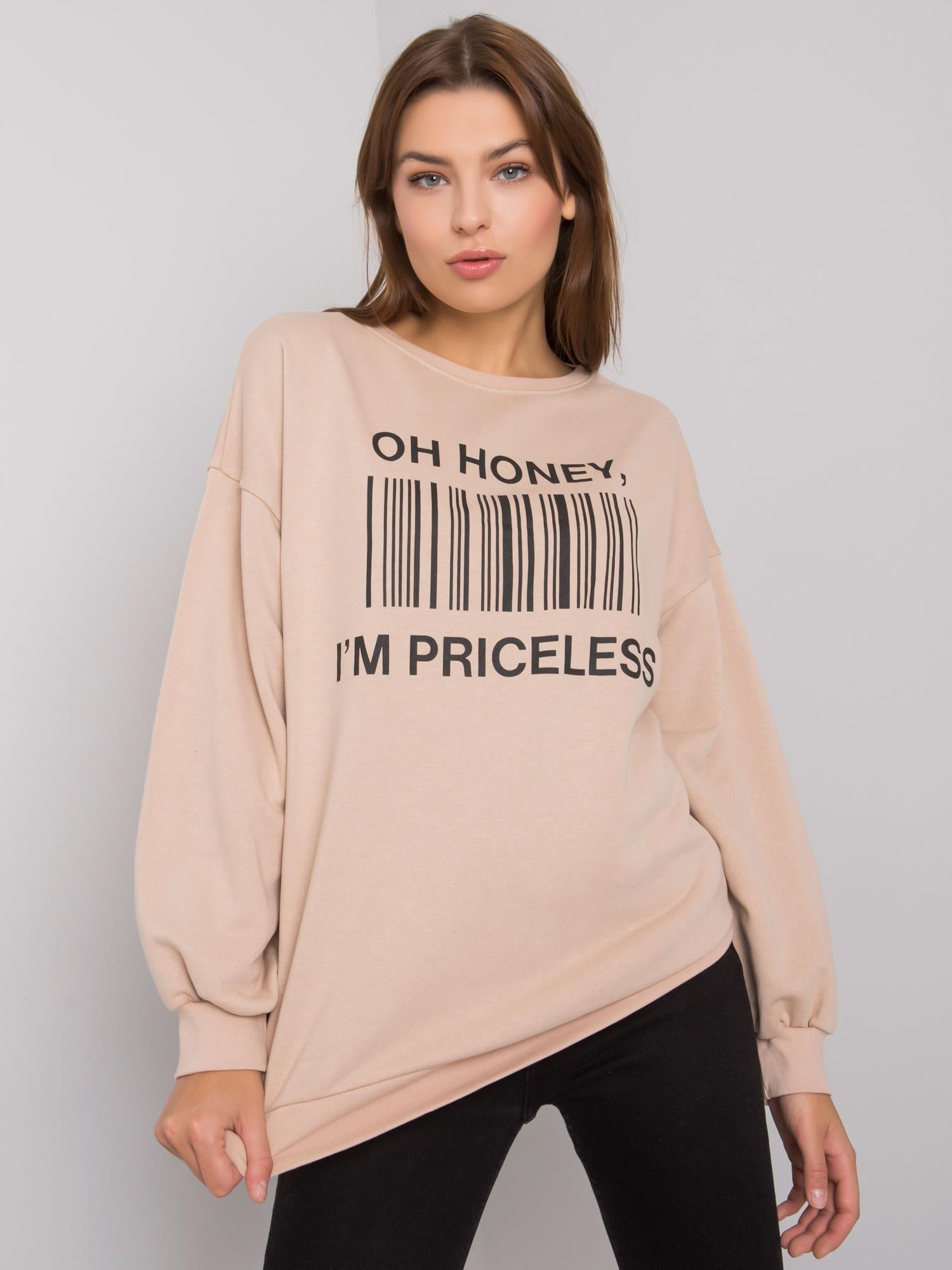 Bluza bez kaptura ex moda