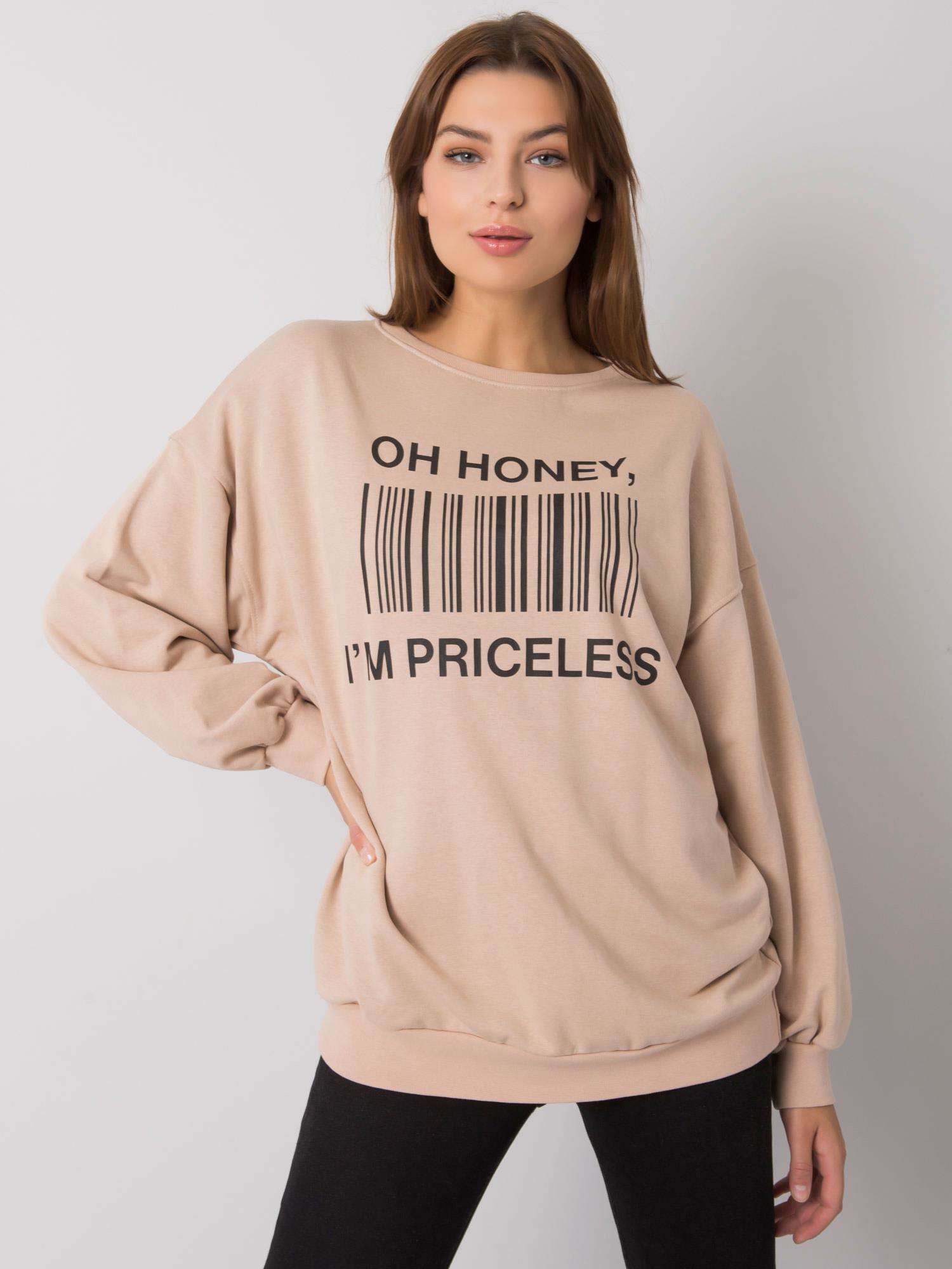 Bluza bez kaptura ex moda