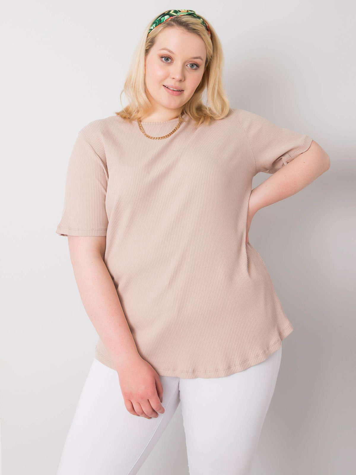 Bluzka plus size BASIC FEEL GOOD