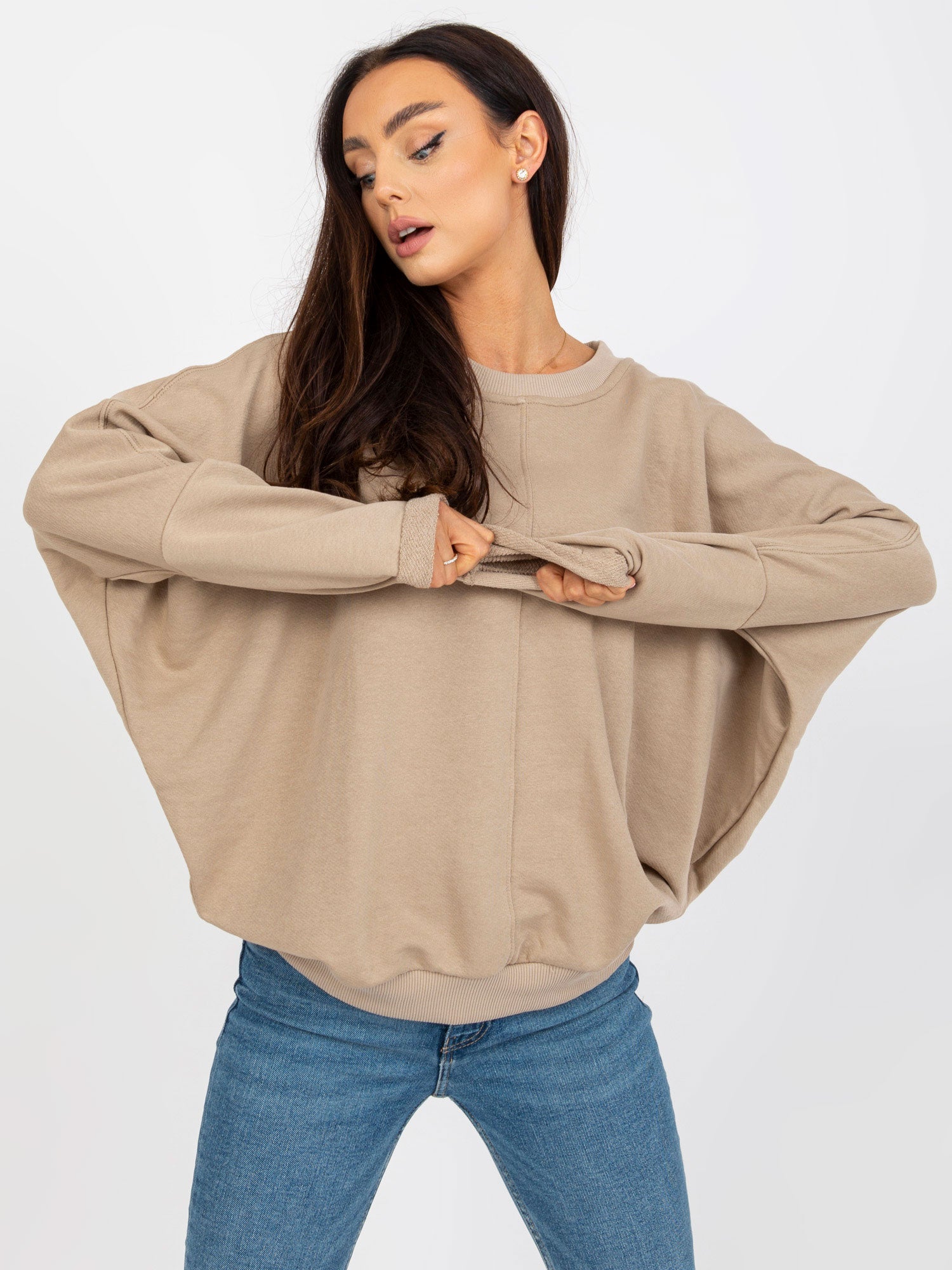 Bluza bez kaptura RUE PARIS