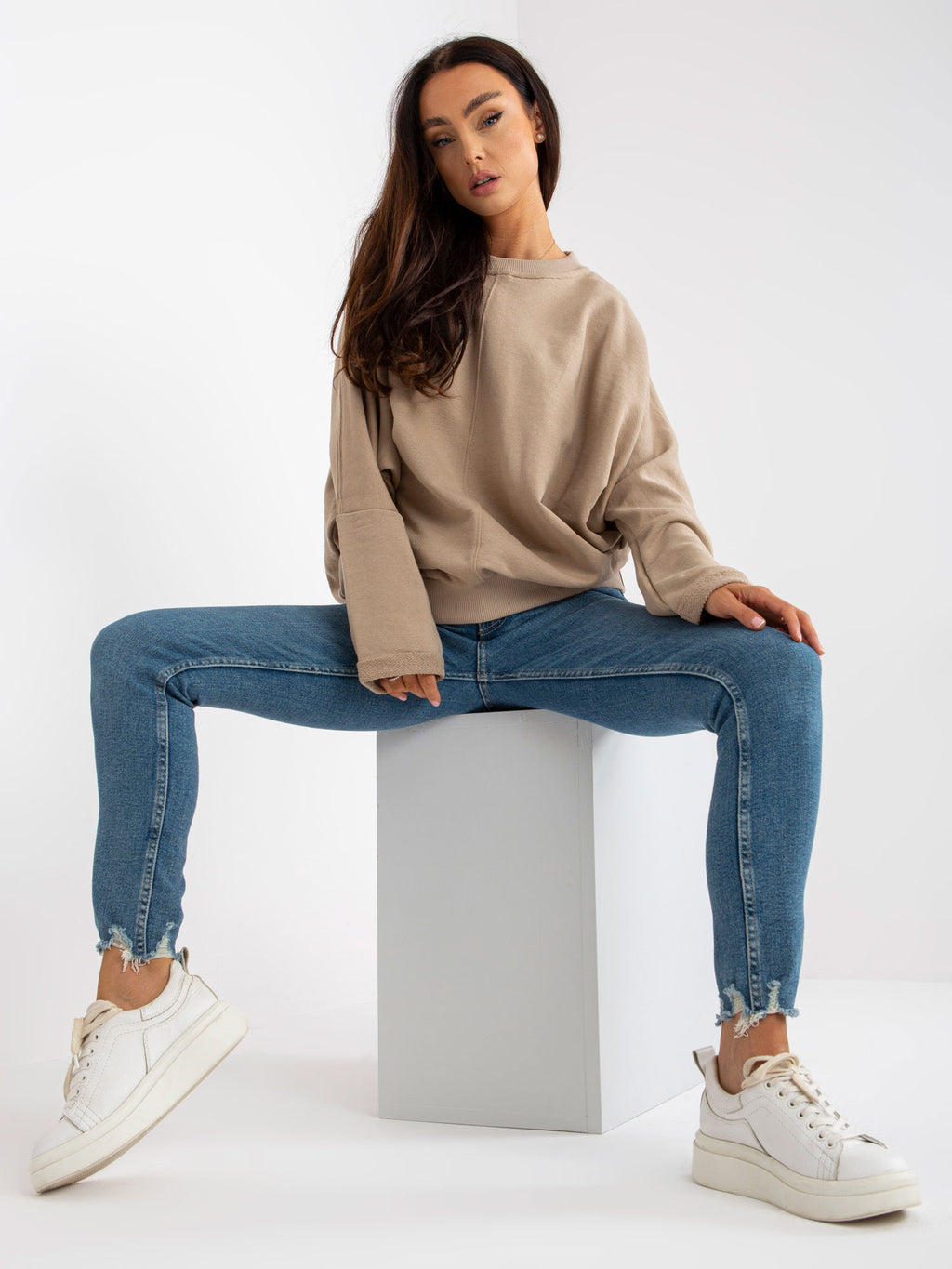 Bluza bez kaptura RUE PARIS