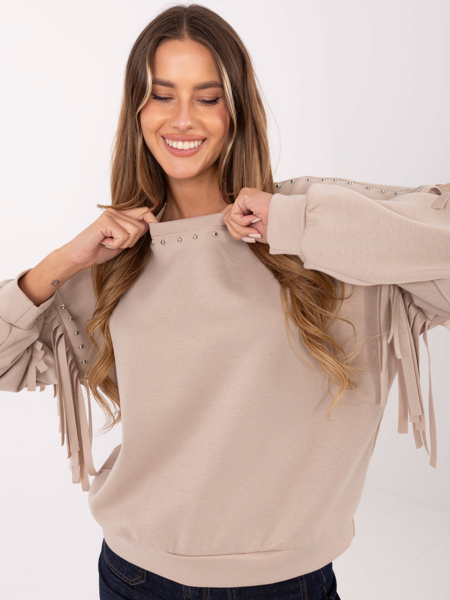 Bluza bez kaptura RUE PARIS