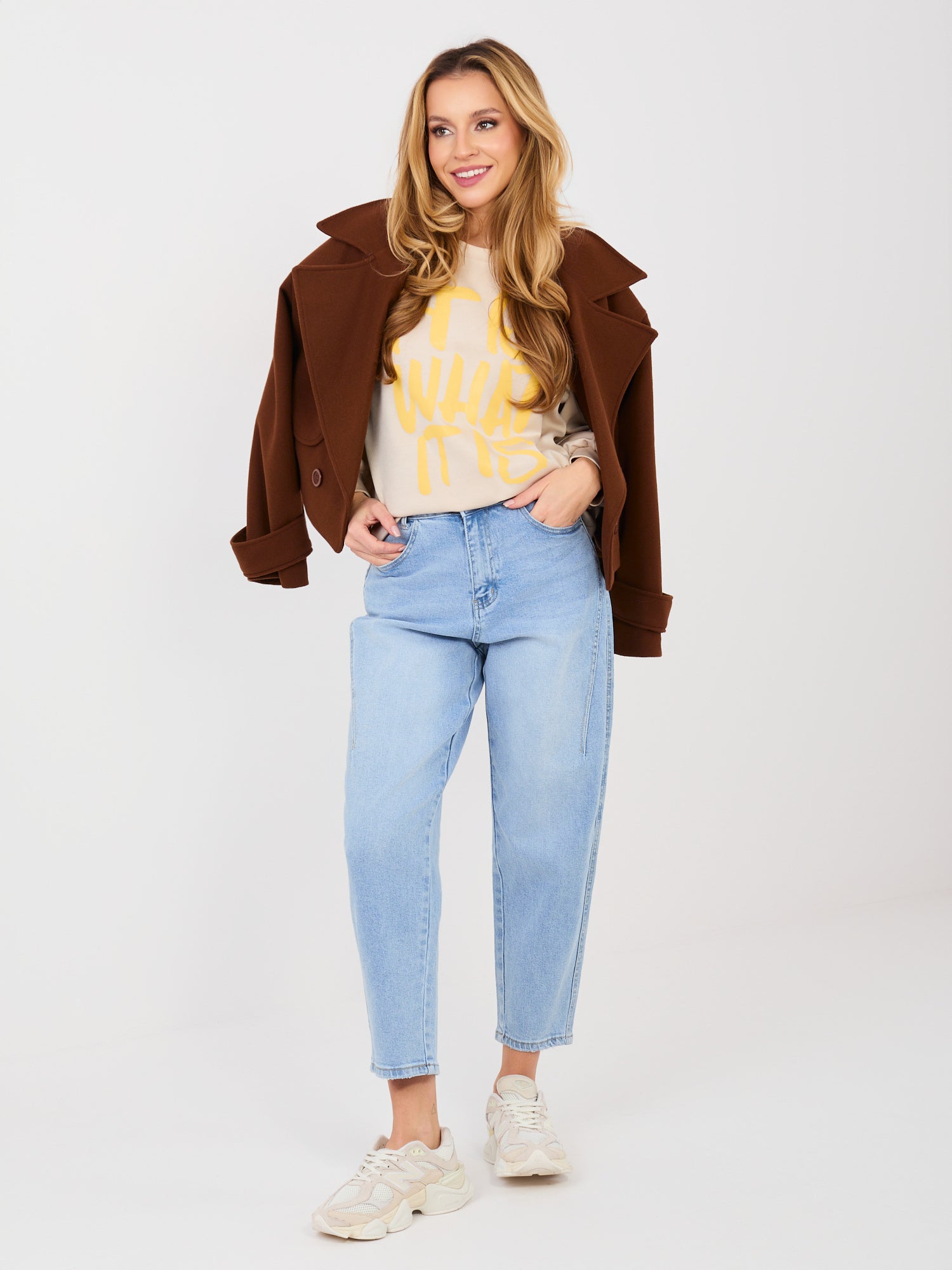 Bluza z nadrukiem RUE PARIS