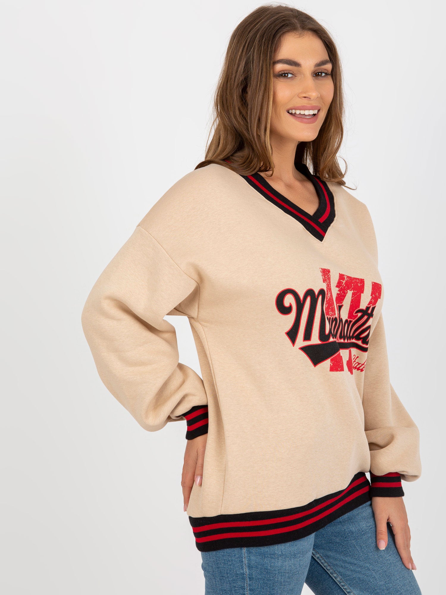 Bluza bez kaptura ex moda