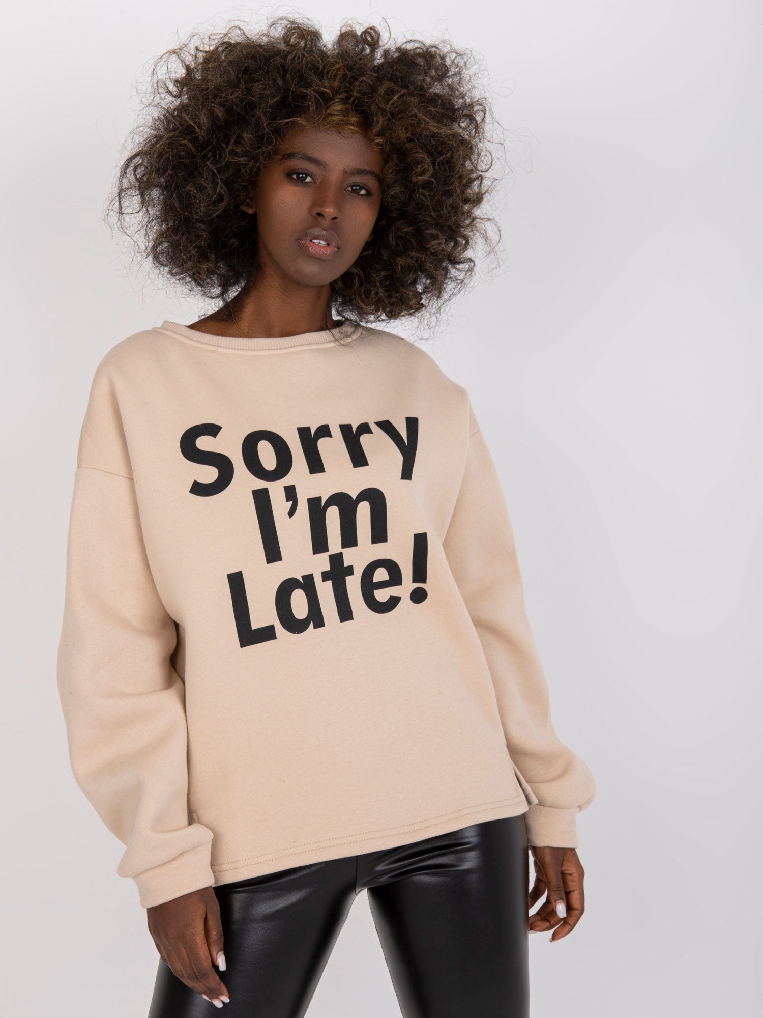 Bluza bez kaptura ex moda