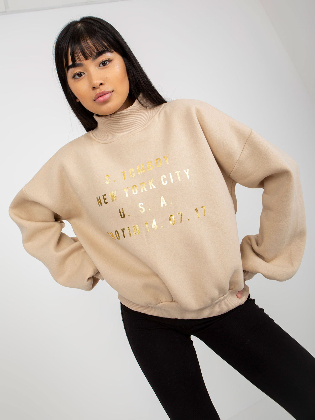 Bluza bez kaptura ex moda