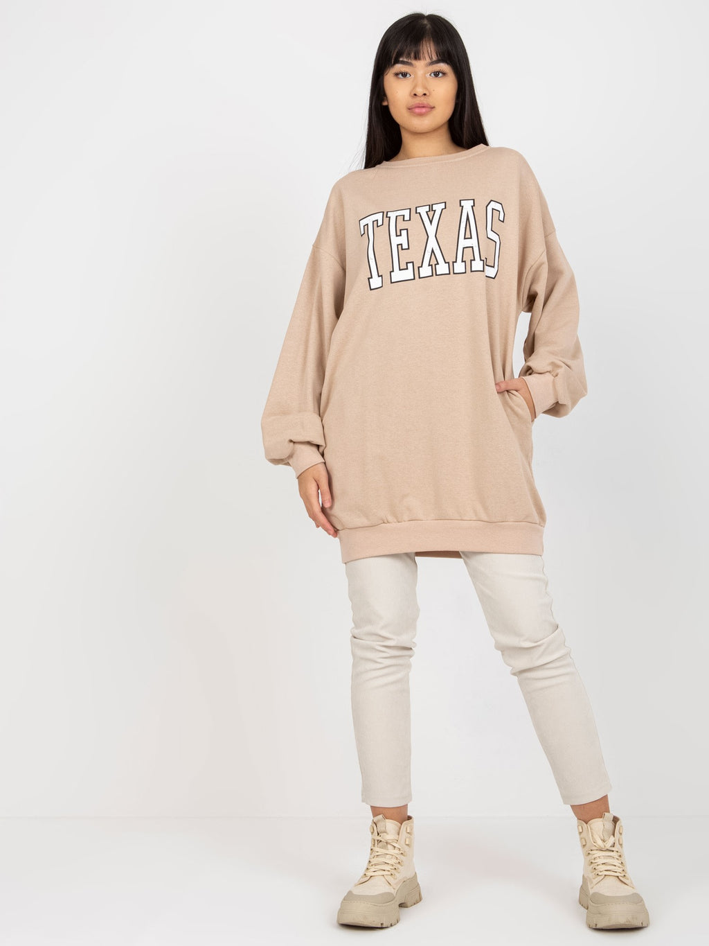 Bluza długa ex moda