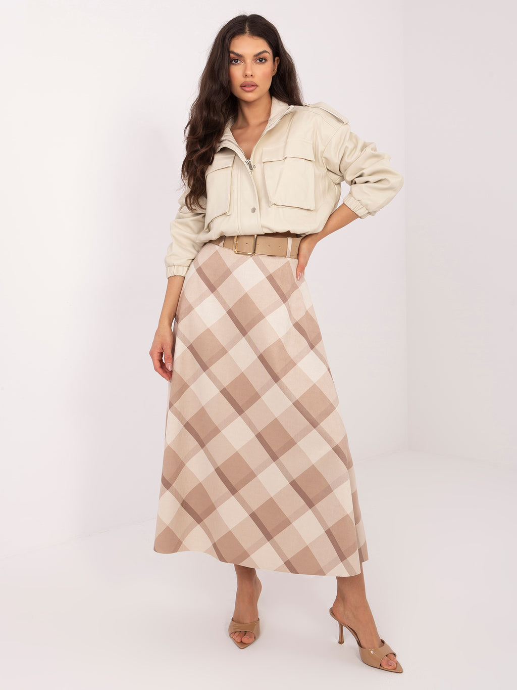 Spódnica rozkloszowana ITALY MODA