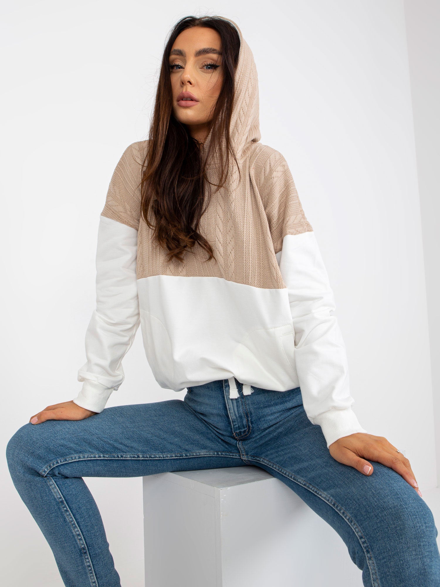 Bluza z kapturem RUE PARIS