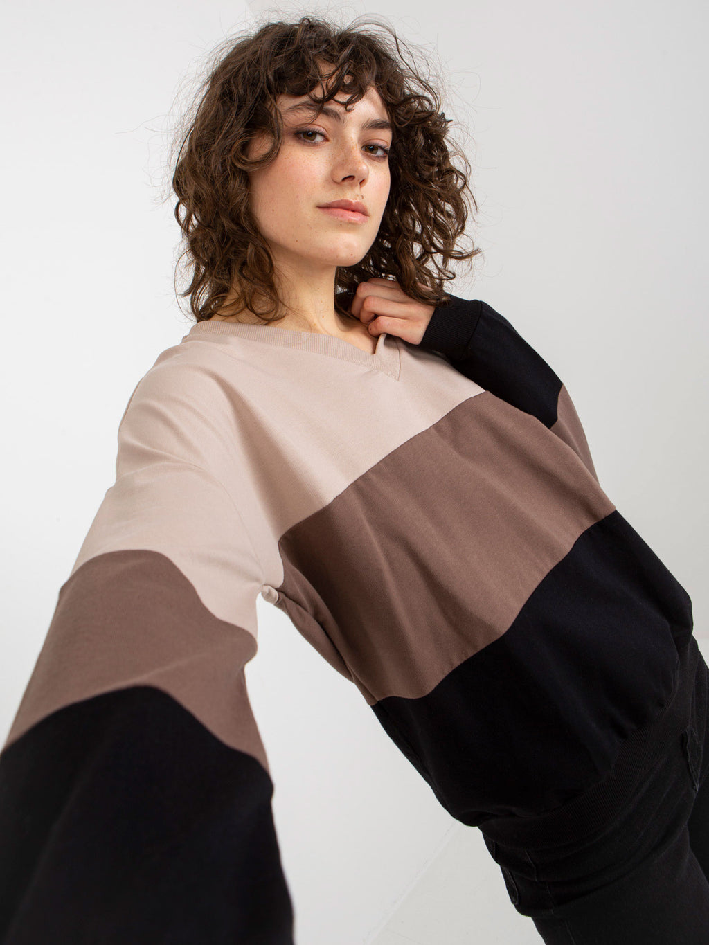 Bluza bez kaptura RUE PARIS