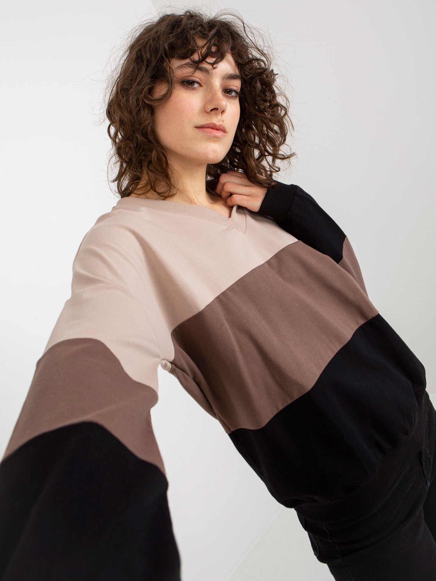 Bluza bez kaptura RUE PARIS