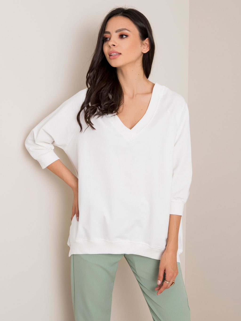 Bluza bez kaptura RUE PARIS
