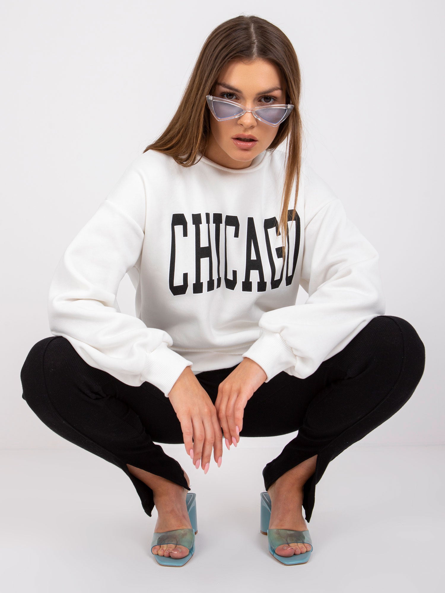 Bluza bez kaptura ex moda