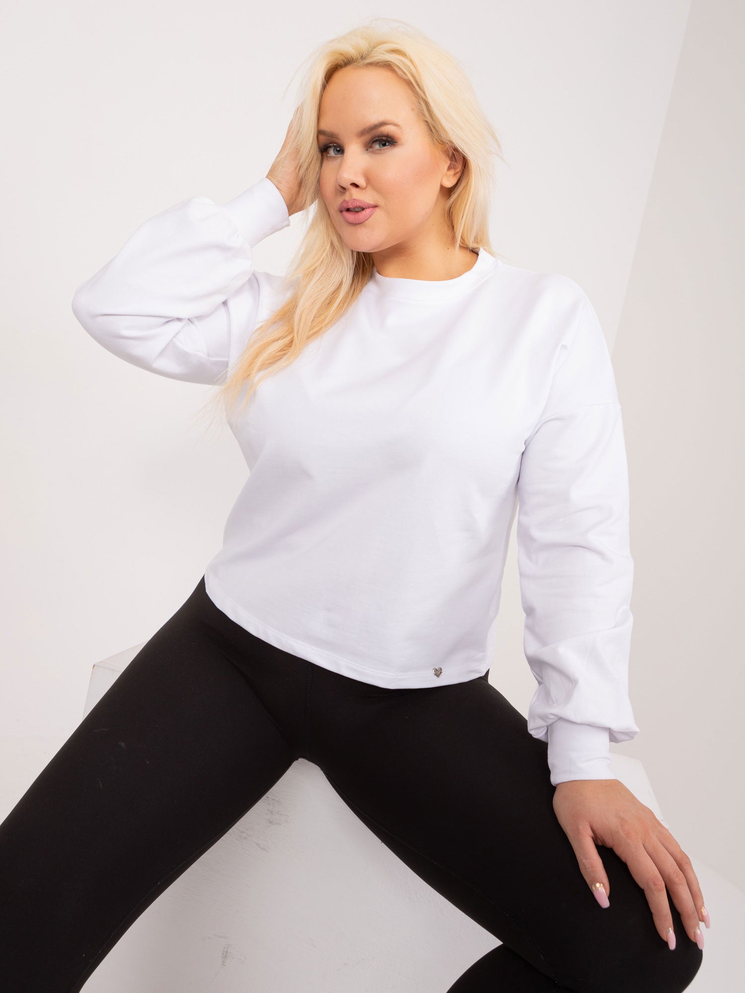 Bluza plus size BASIC FEEL GOOD