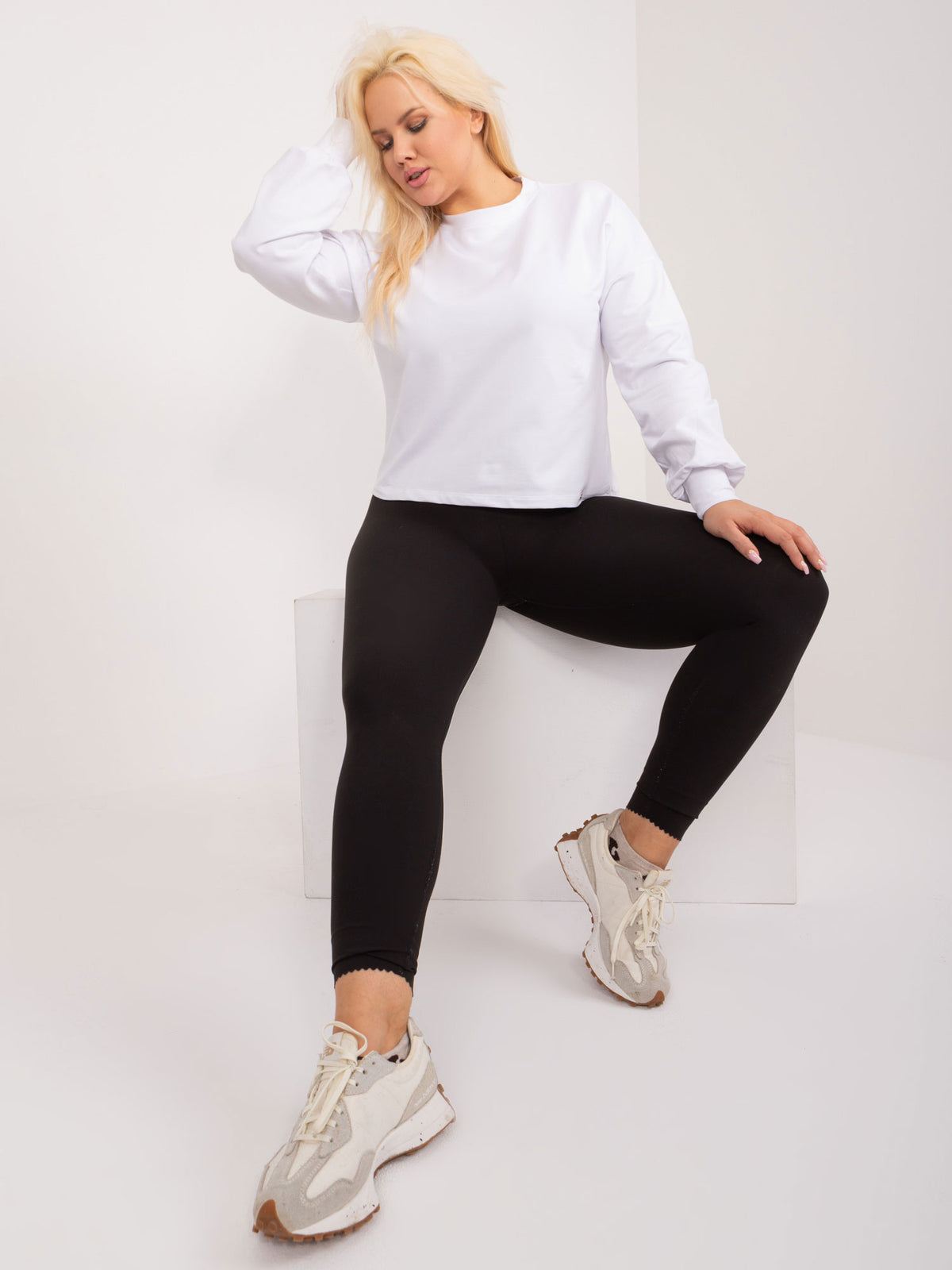 Bluza plus size BASIC FEEL GOOD