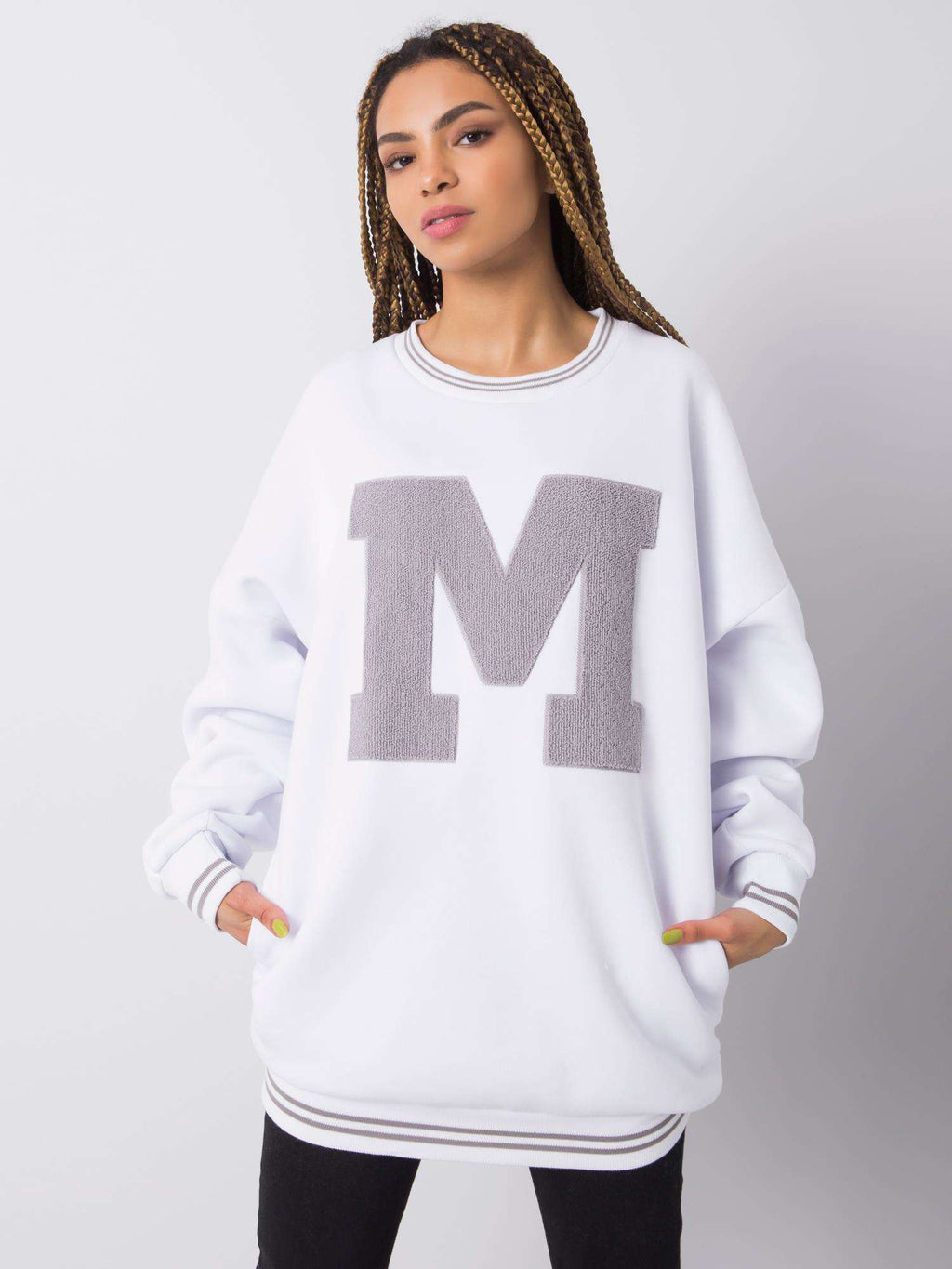 Bluza bez kaptura RUE PARIS