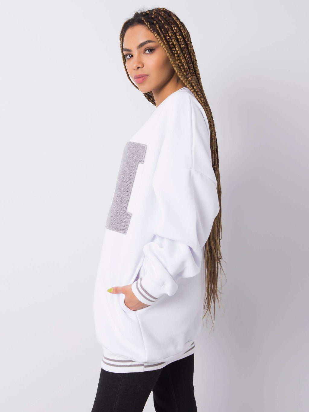 Bluza bez kaptura RUE PARIS