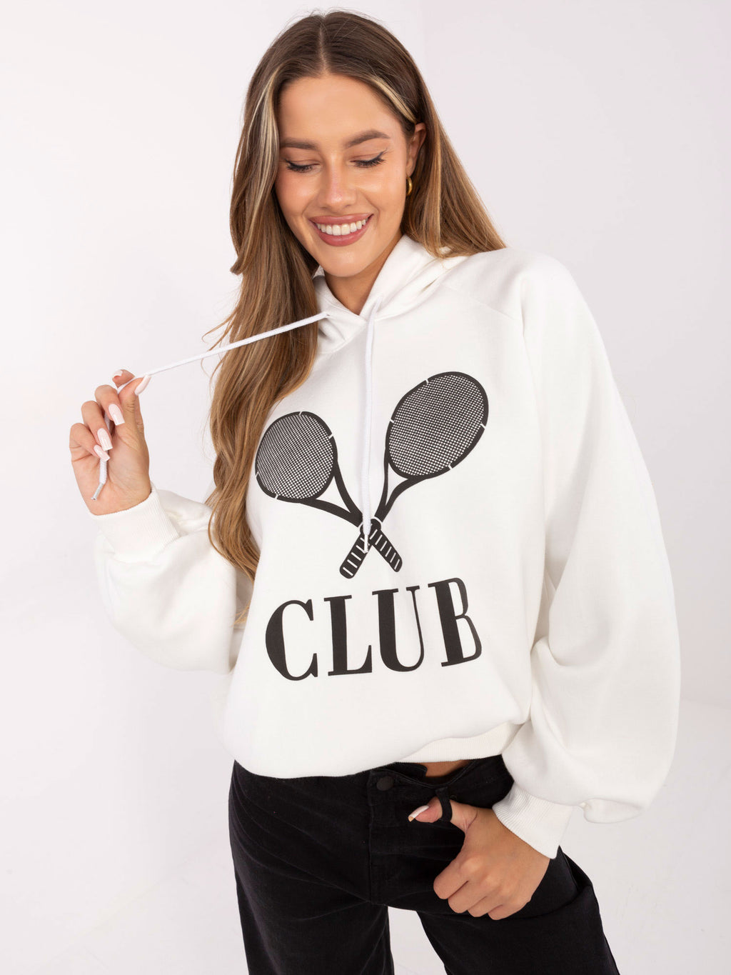 Bluza z kapturem ex moda