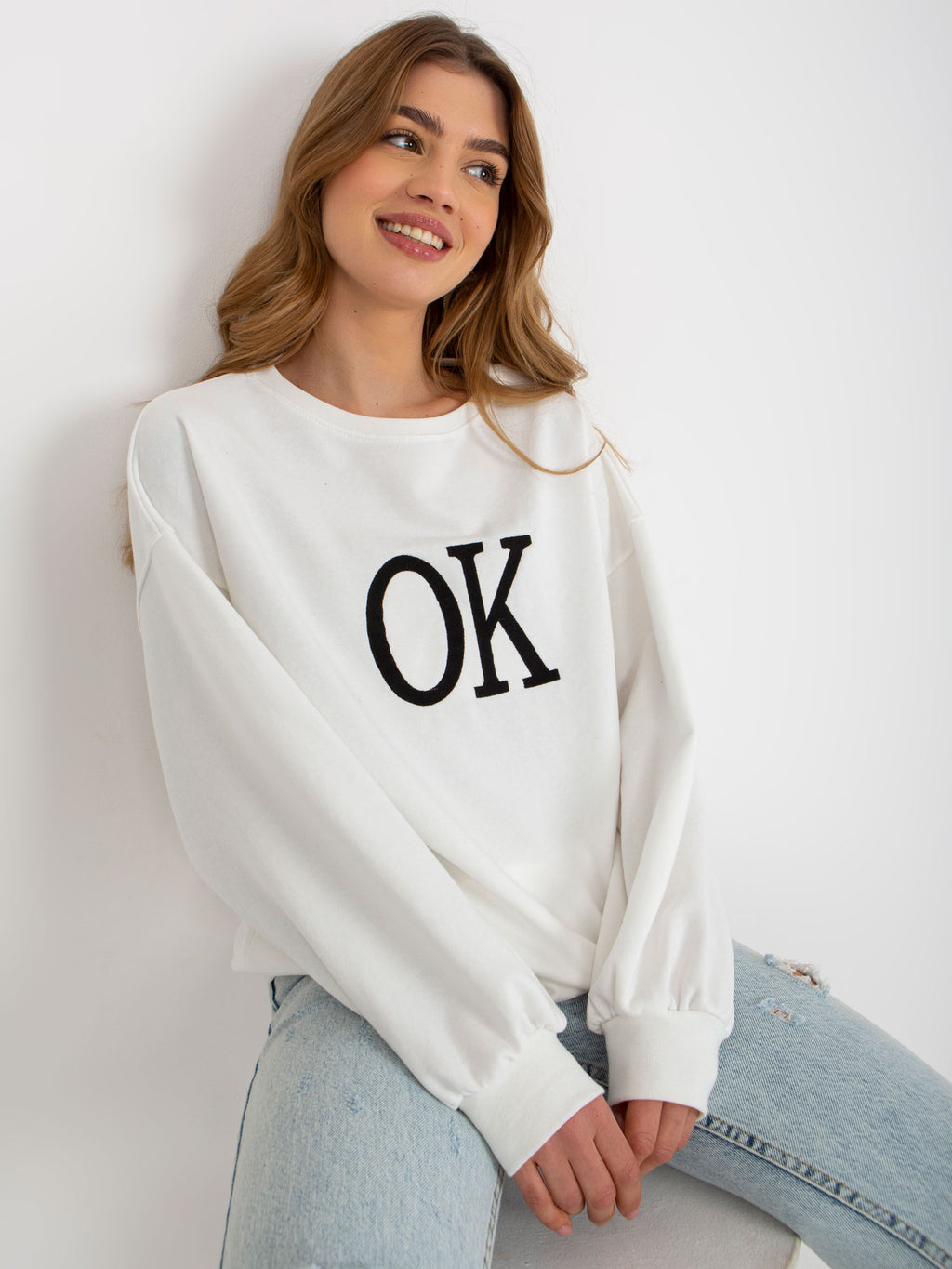 Bluza bez kaptura ex moda