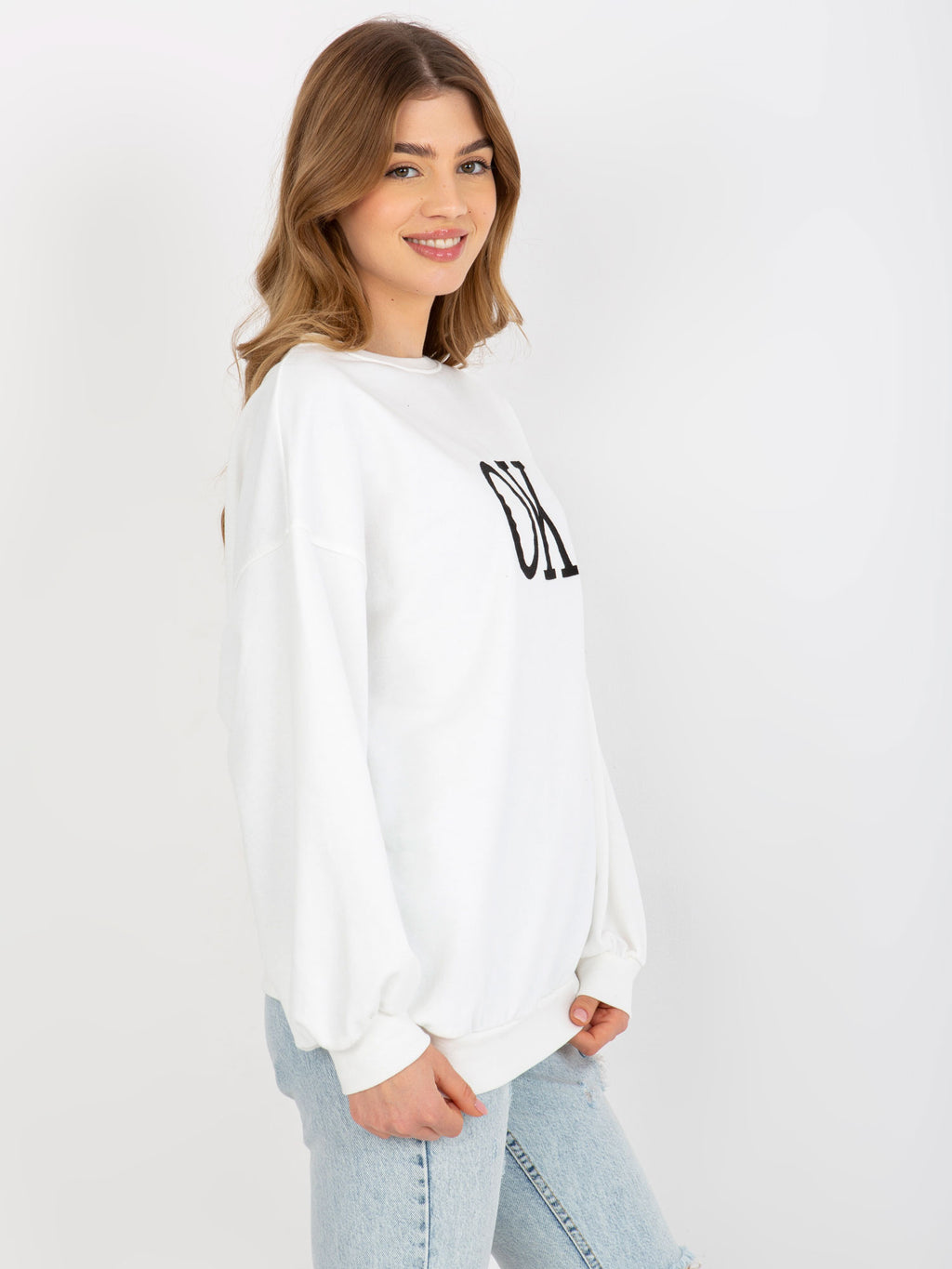 Bluza bez kaptura ex moda