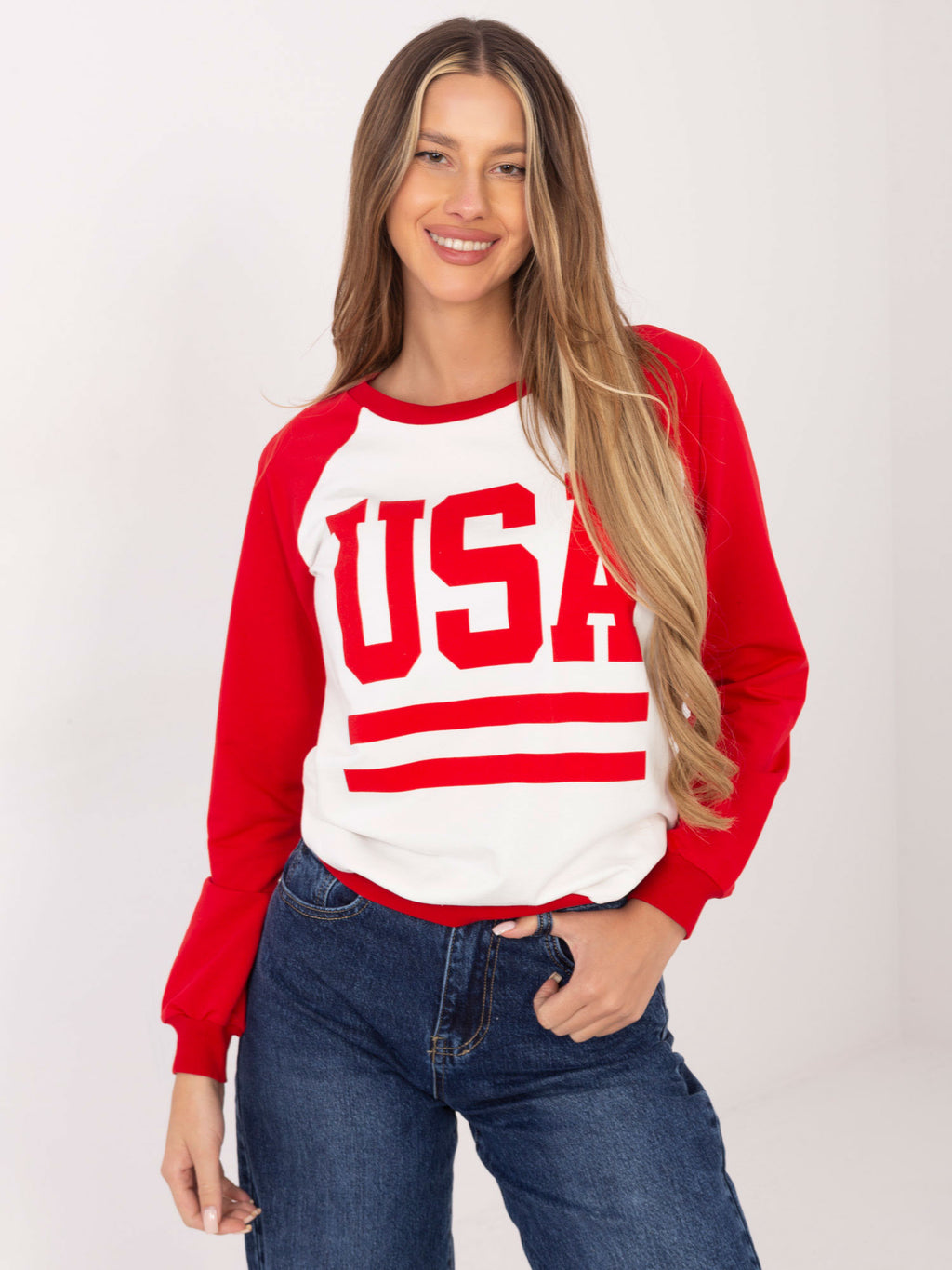 Bluza bez kaptura RUE PARIS