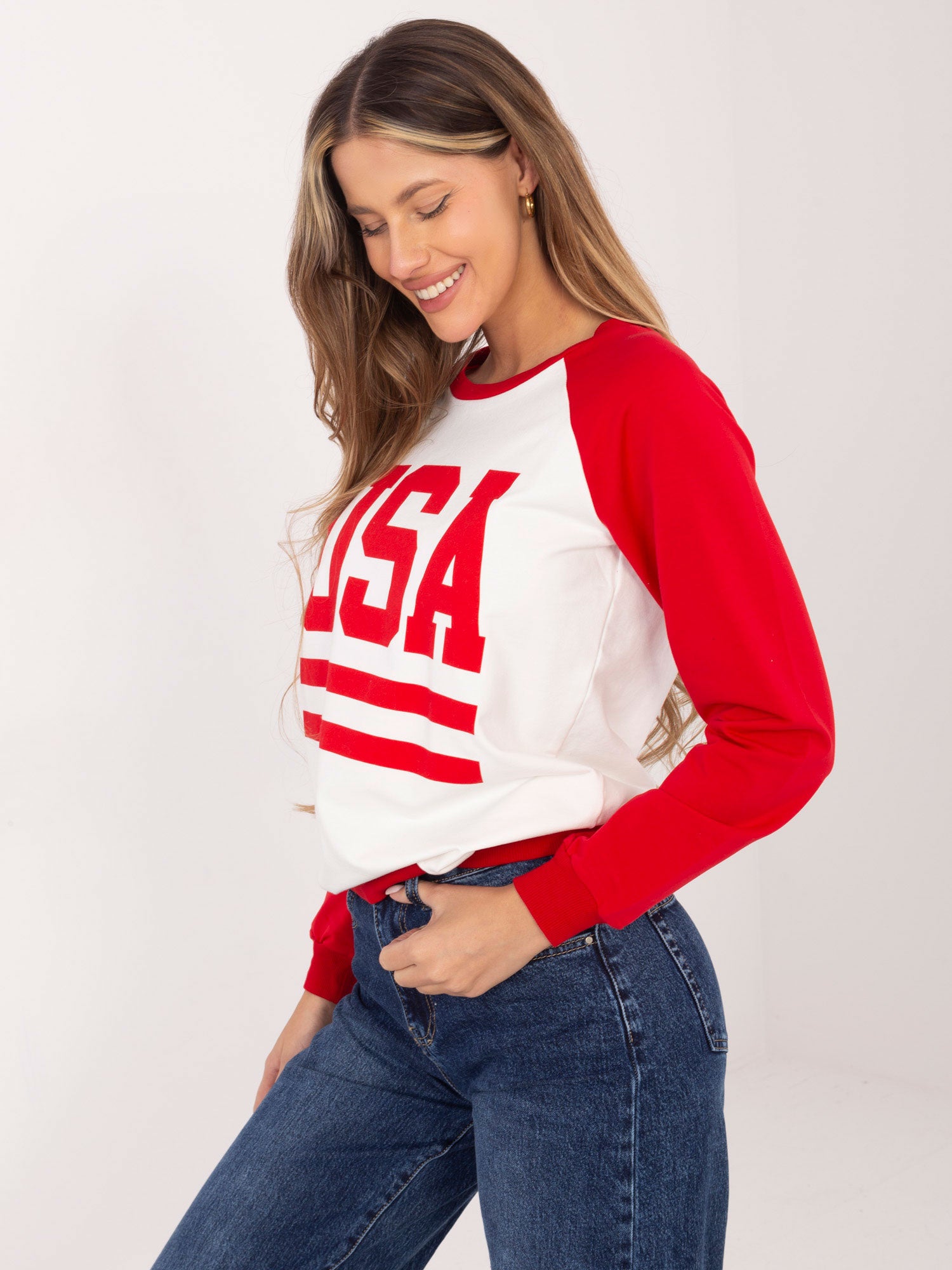 Bluza bez kaptura RUE PARIS