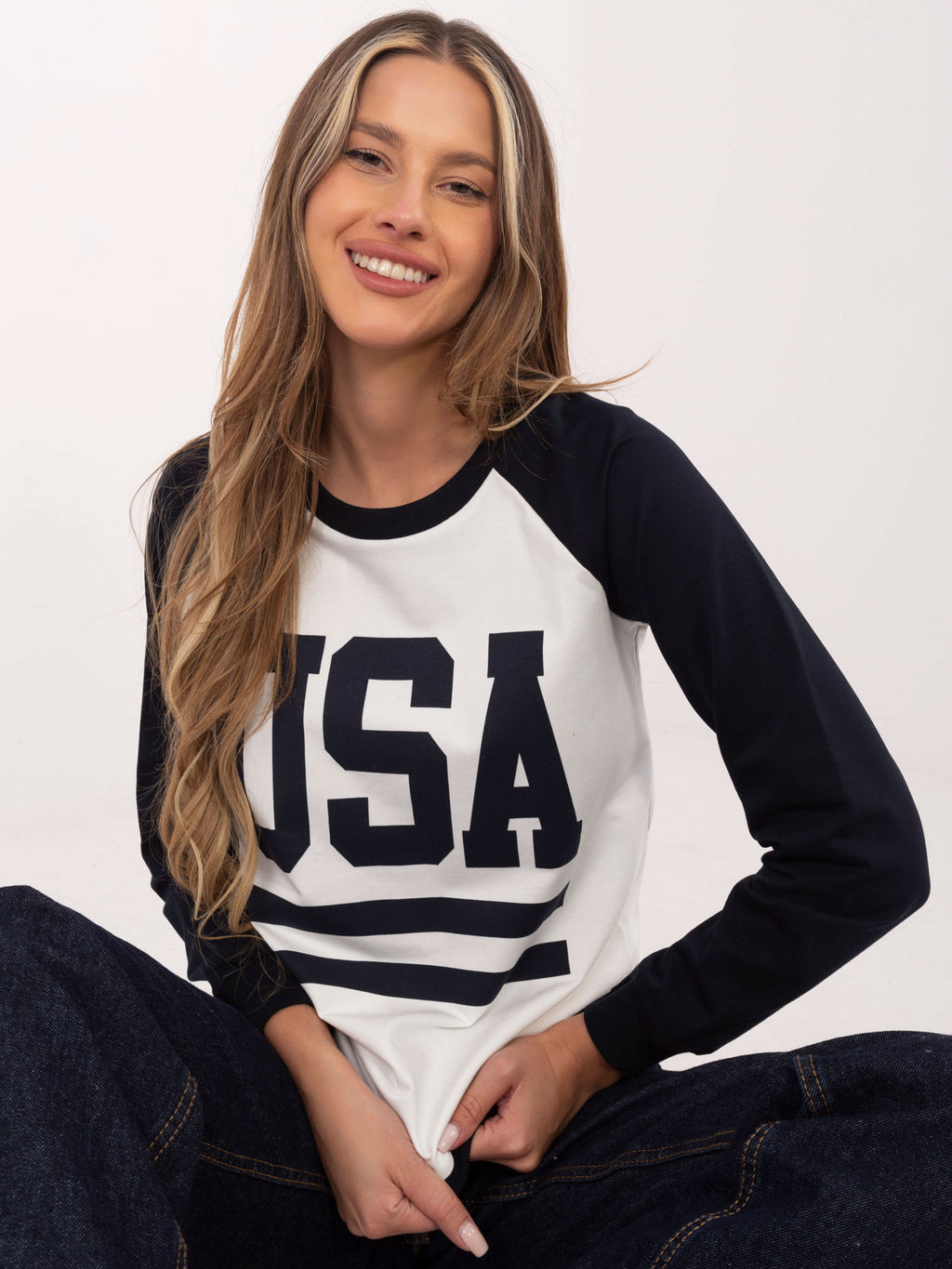 Bluza bez kaptura RUE PARIS