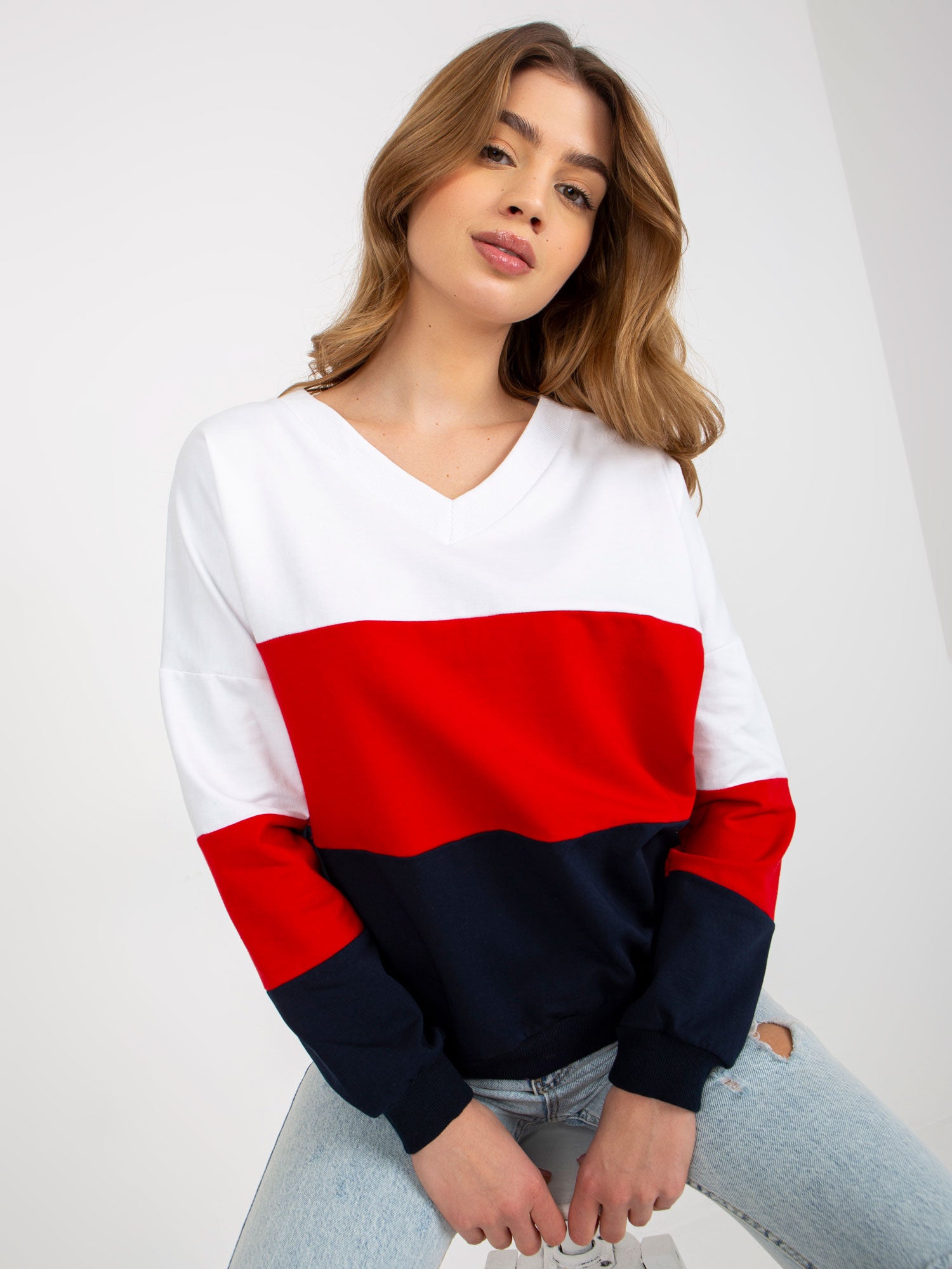 Bluza bez kaptura RUE PARIS