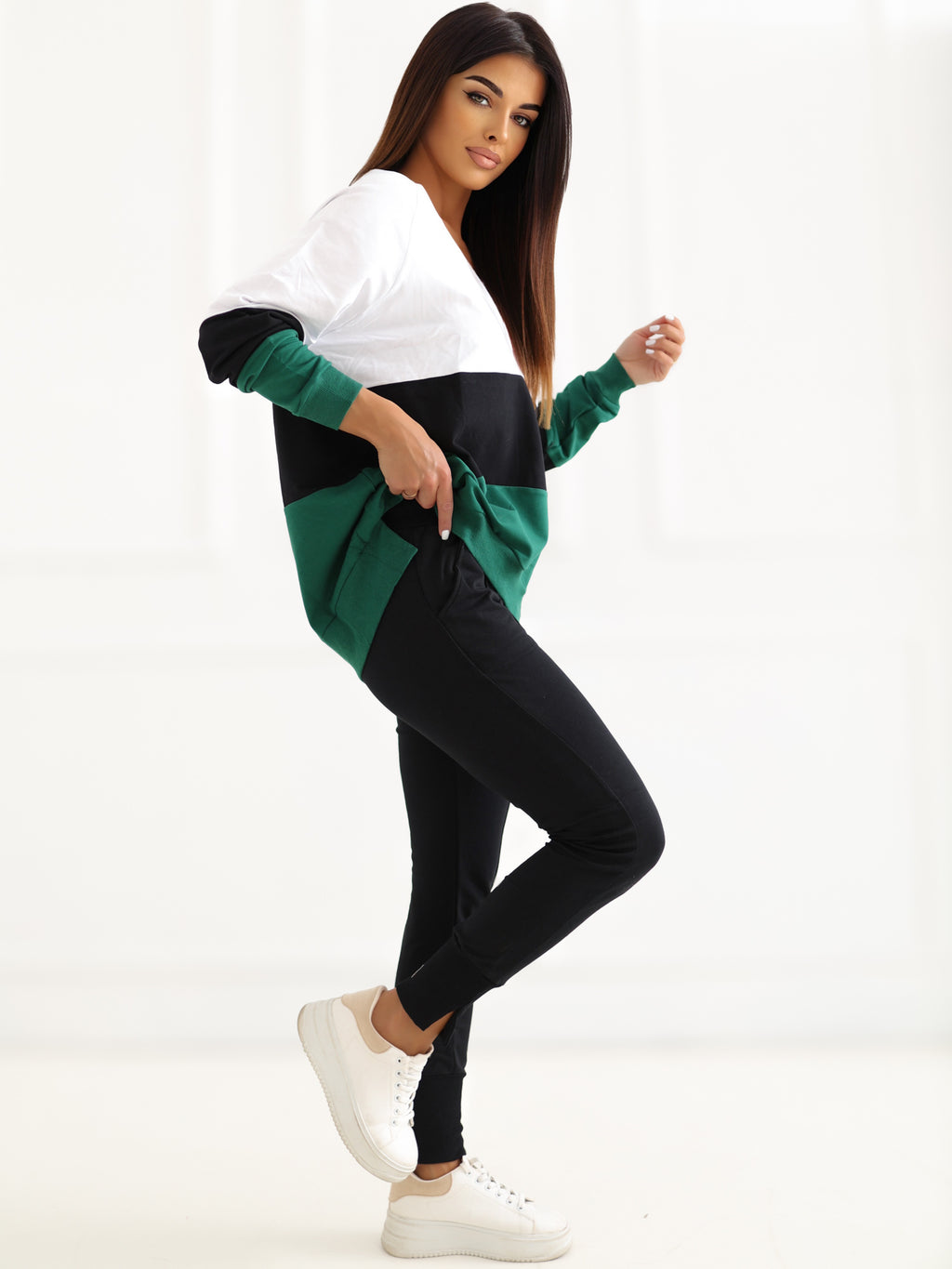 Bluza bez kaptura RUE PARIS