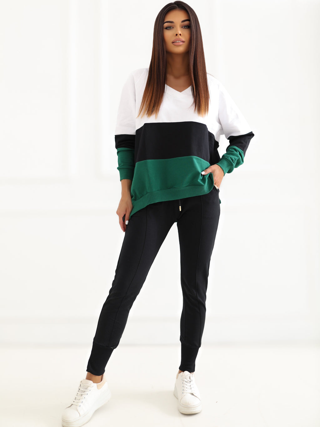 Bluza bez kaptura RUE PARIS