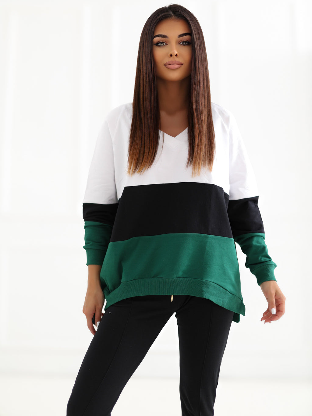 Bluza bez kaptura RUE PARIS