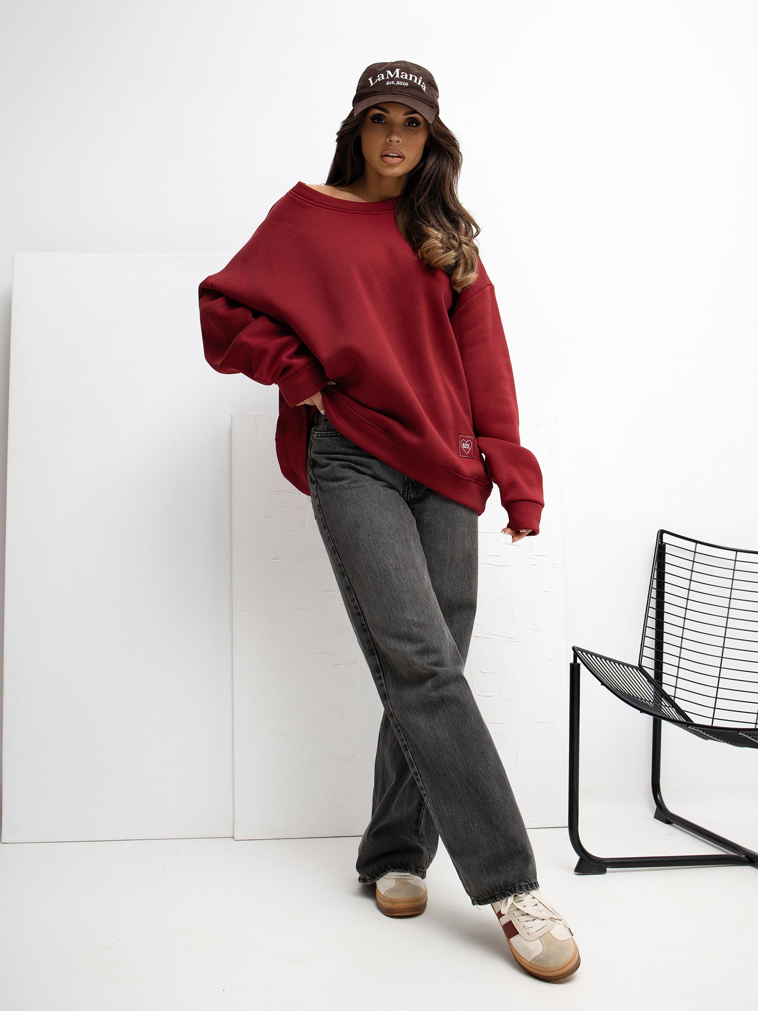Bluza bez kaptura RUE PARIS