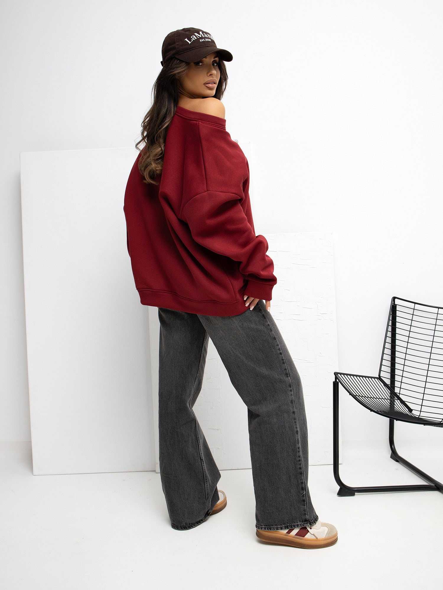 Bluza bez kaptura RUE PARIS