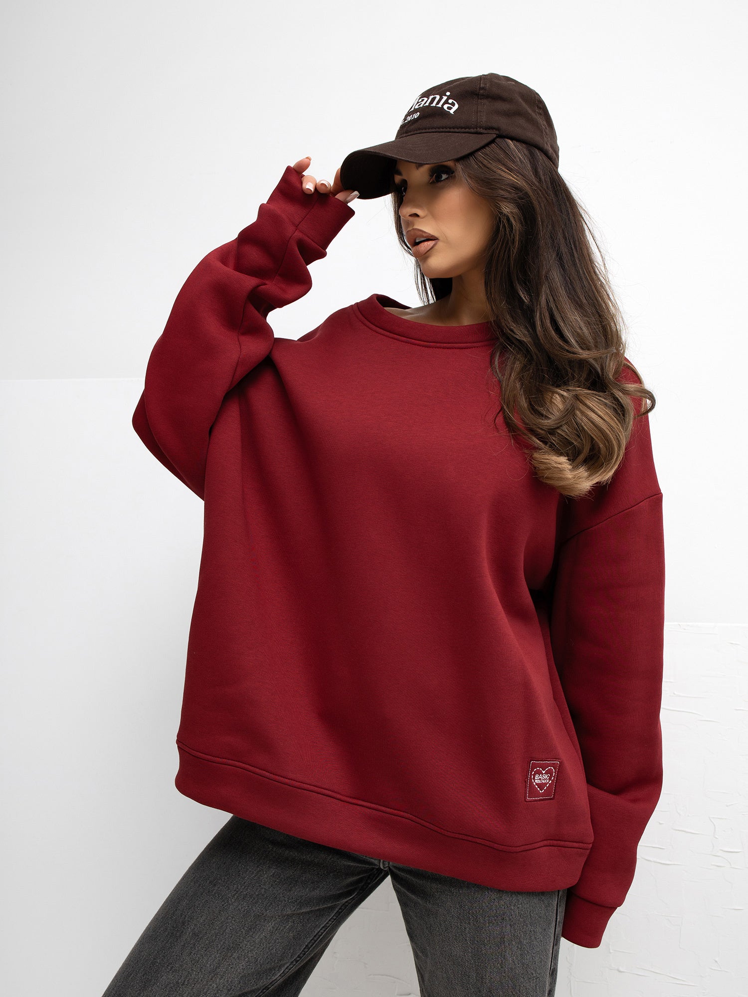 Bluza bez kaptura RUE PARIS