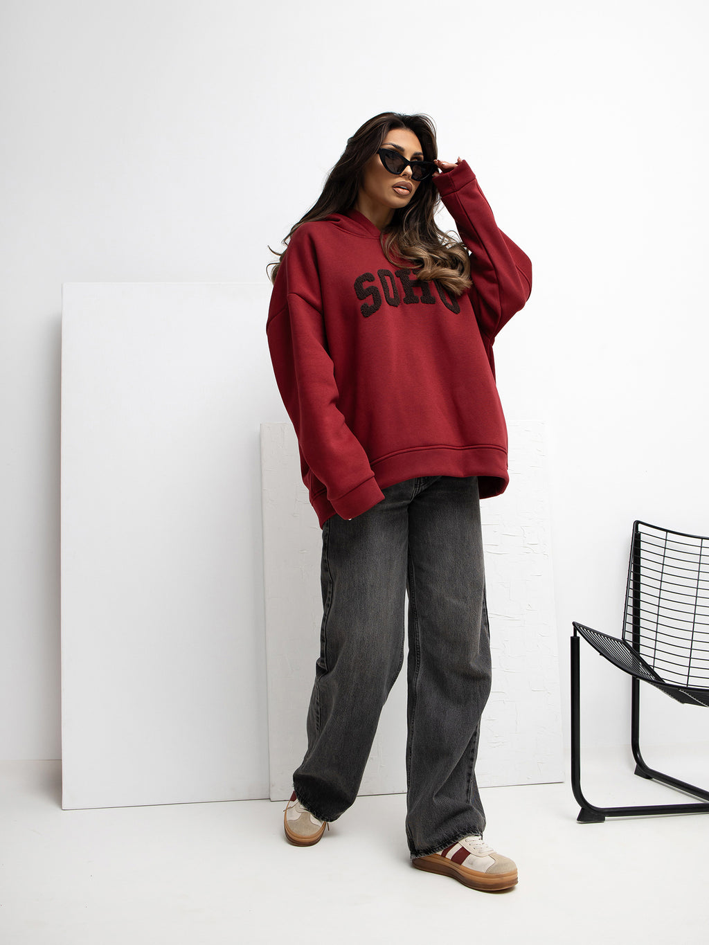 Bluza z kapturem RUE PARIS