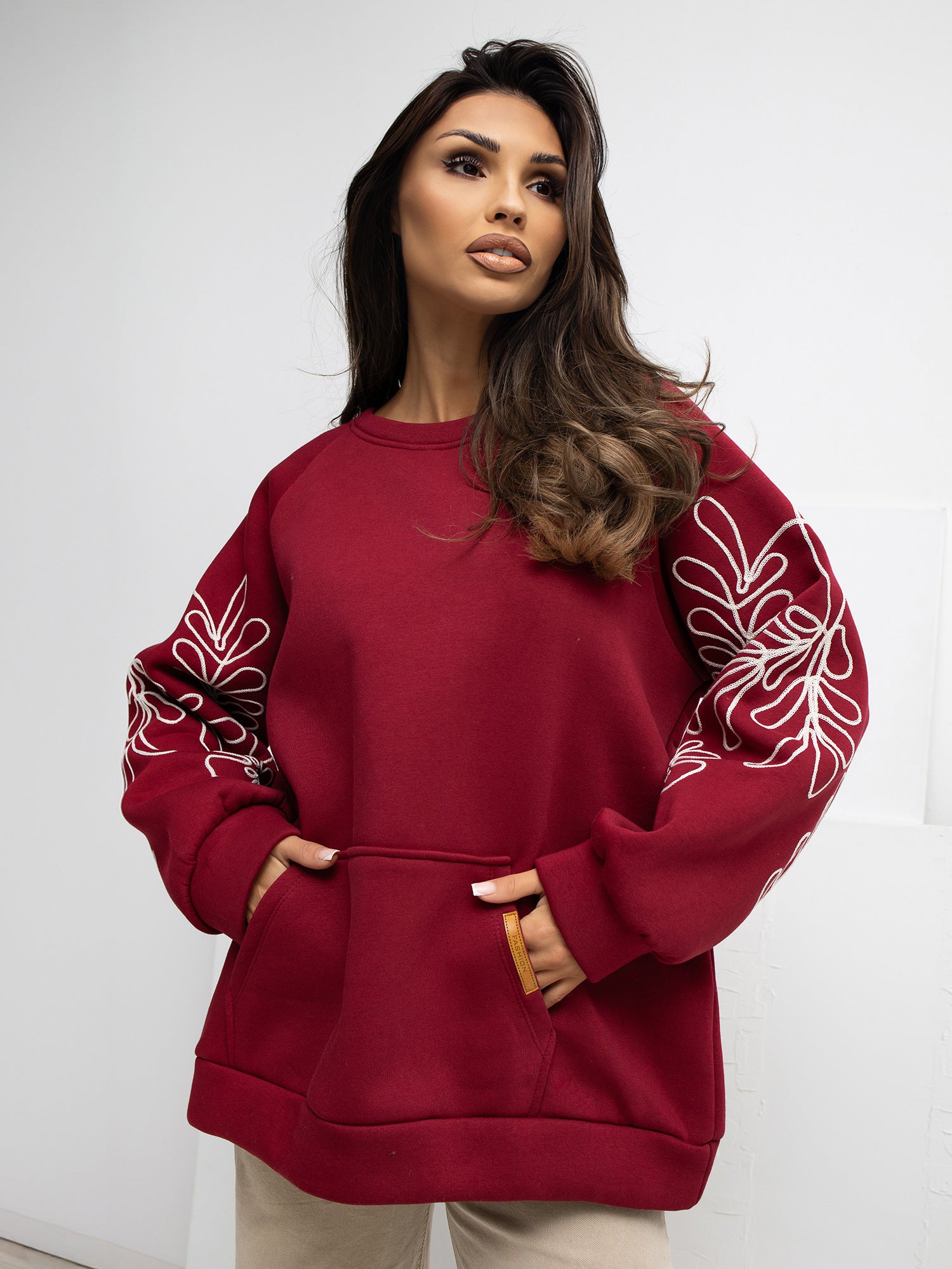 Bluza bez kaptura RUE PARIS