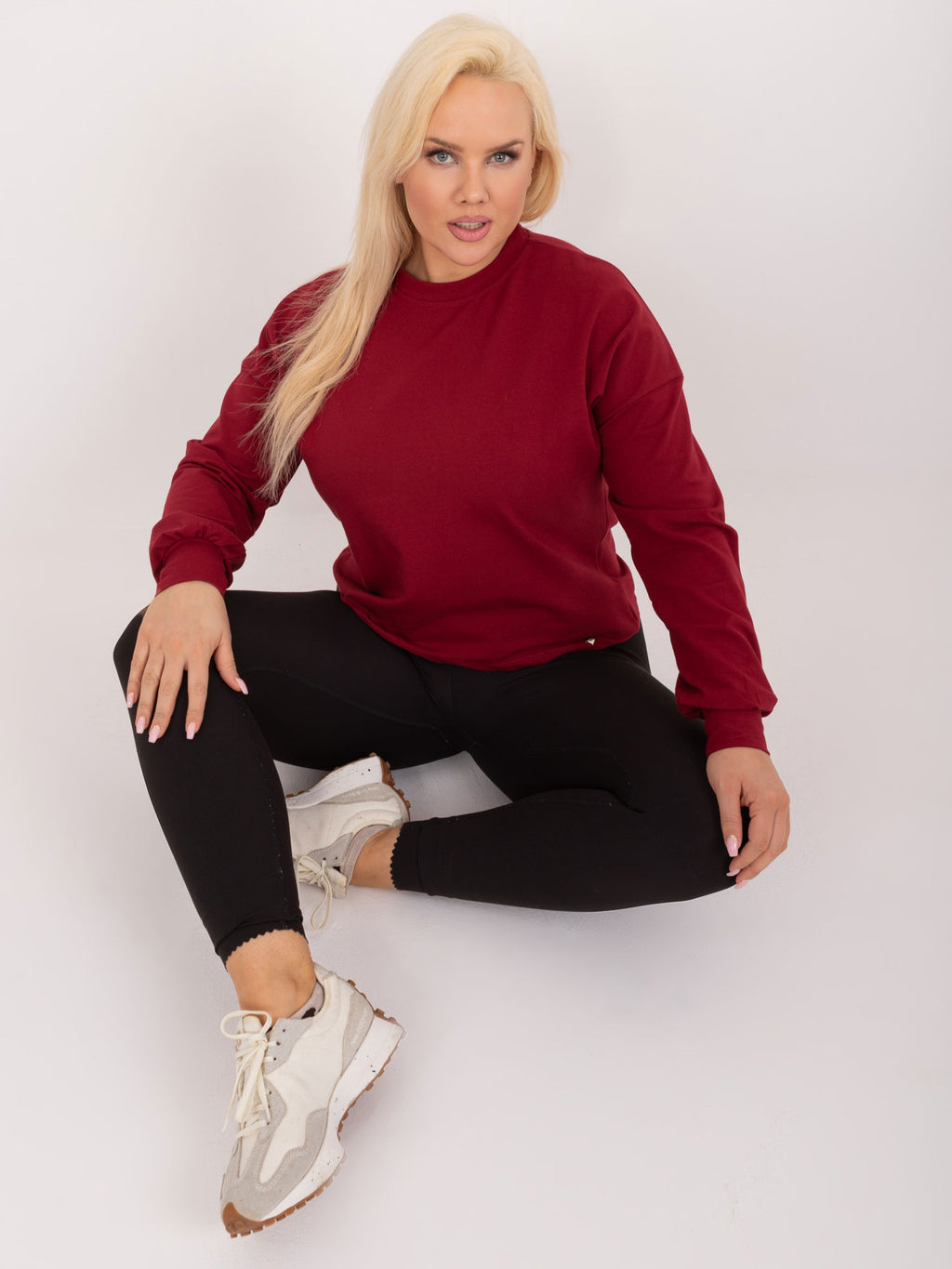 Bluza plus size BASIC FEEL GOOD