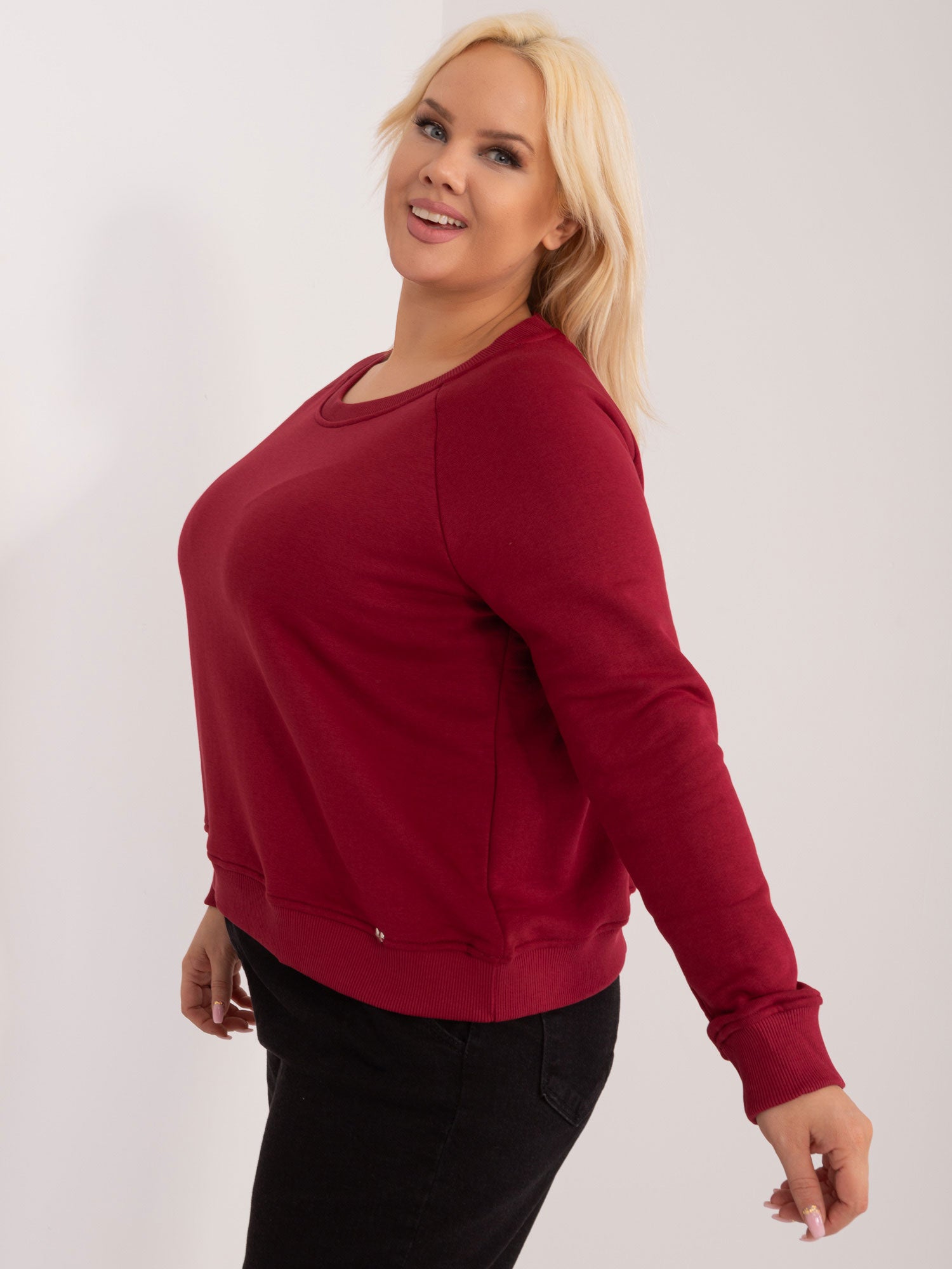 Bluza plus size BASIC FEEL GOOD