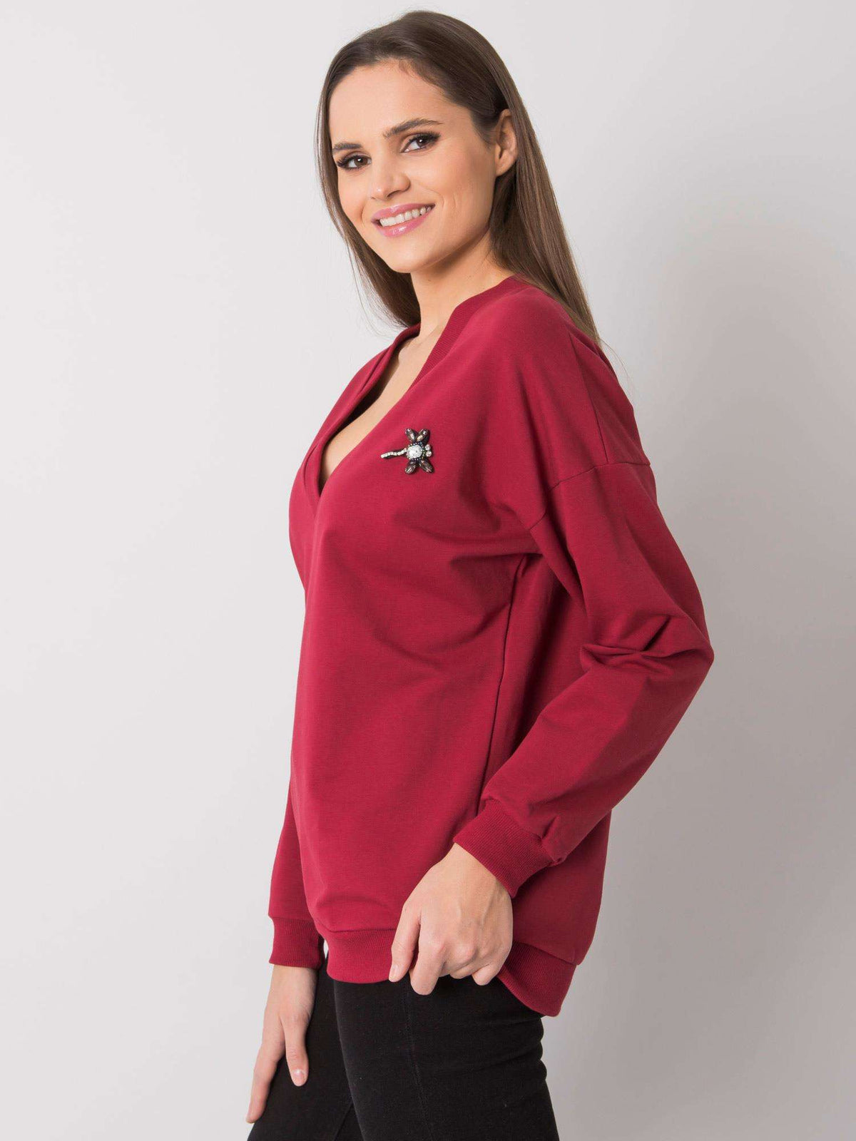 Bluza bez kaptura RUE PARIS