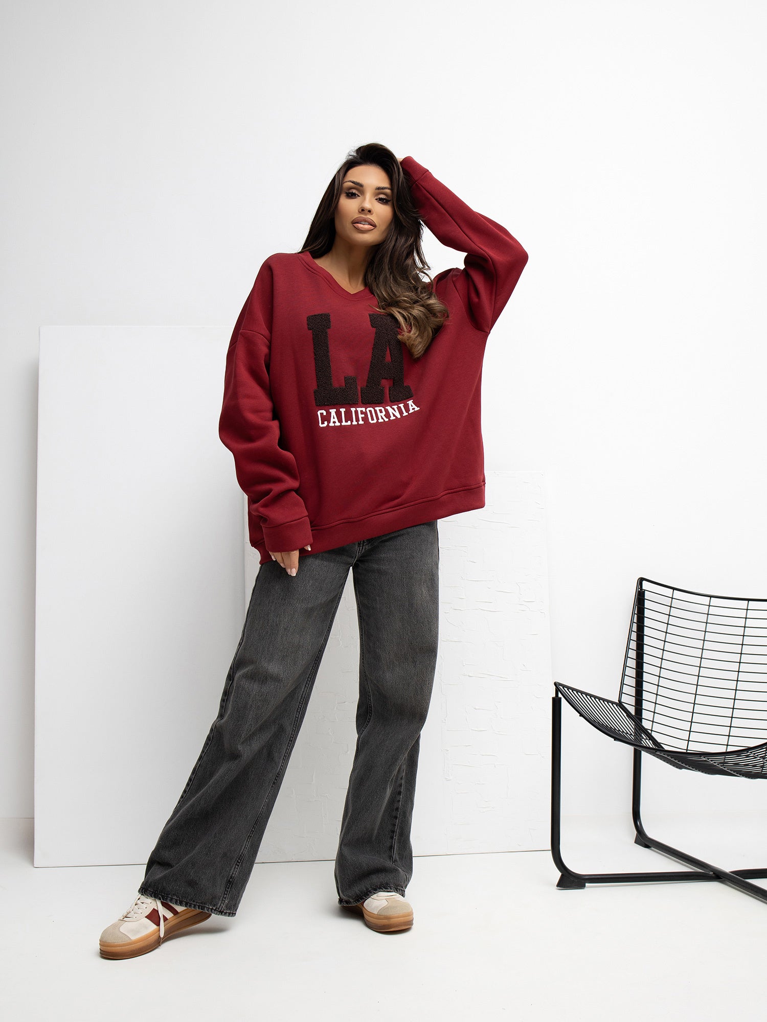 Bluza bez kaptura RUE PARIS