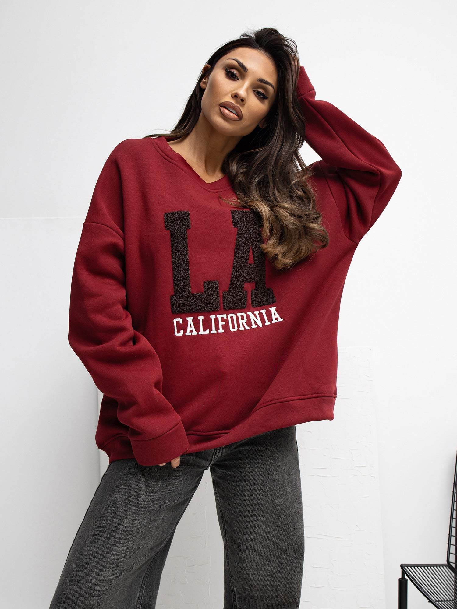Bluza bez kaptura RUE PARIS