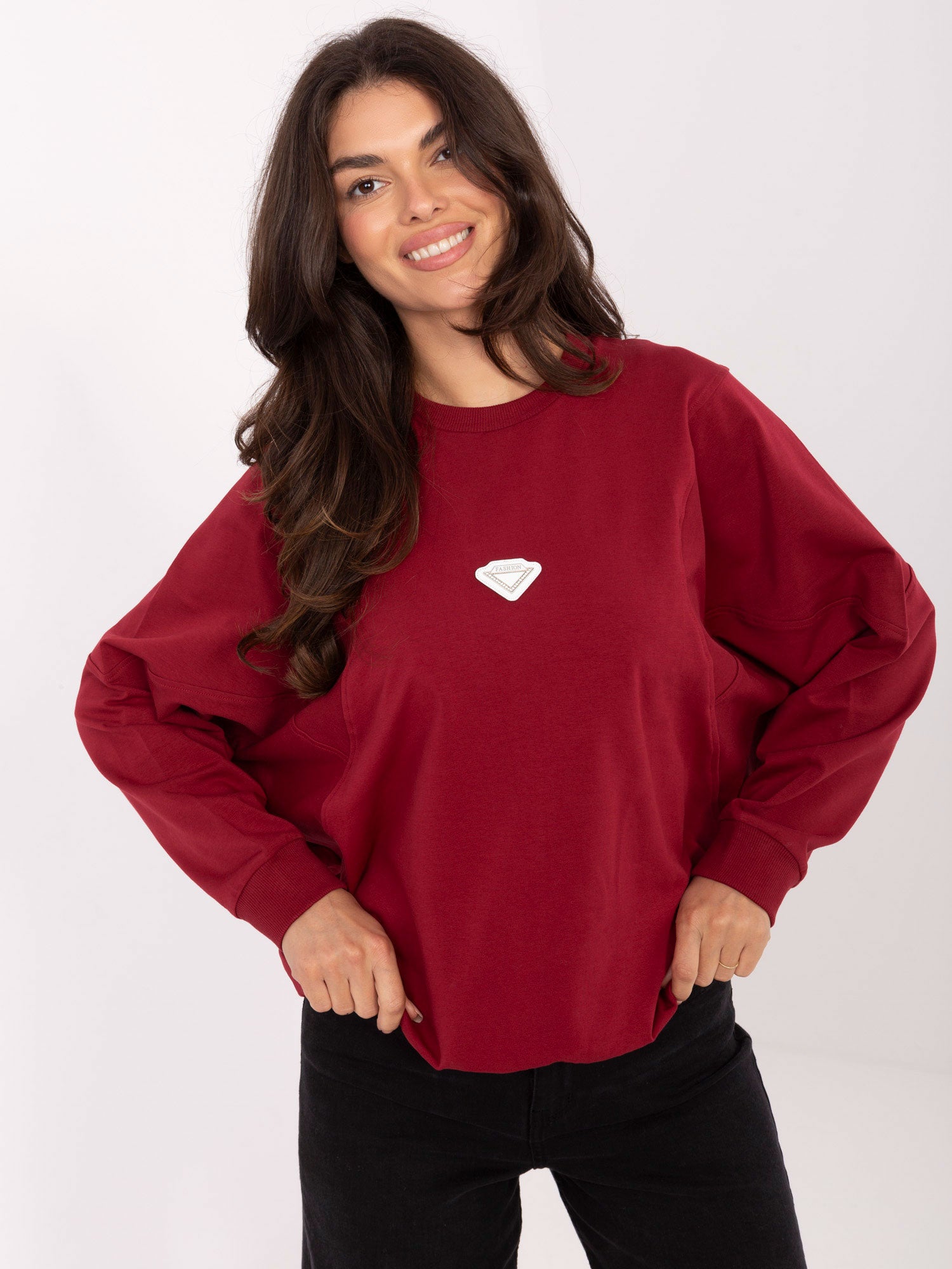 Bluza bez kaptura RUE PARIS