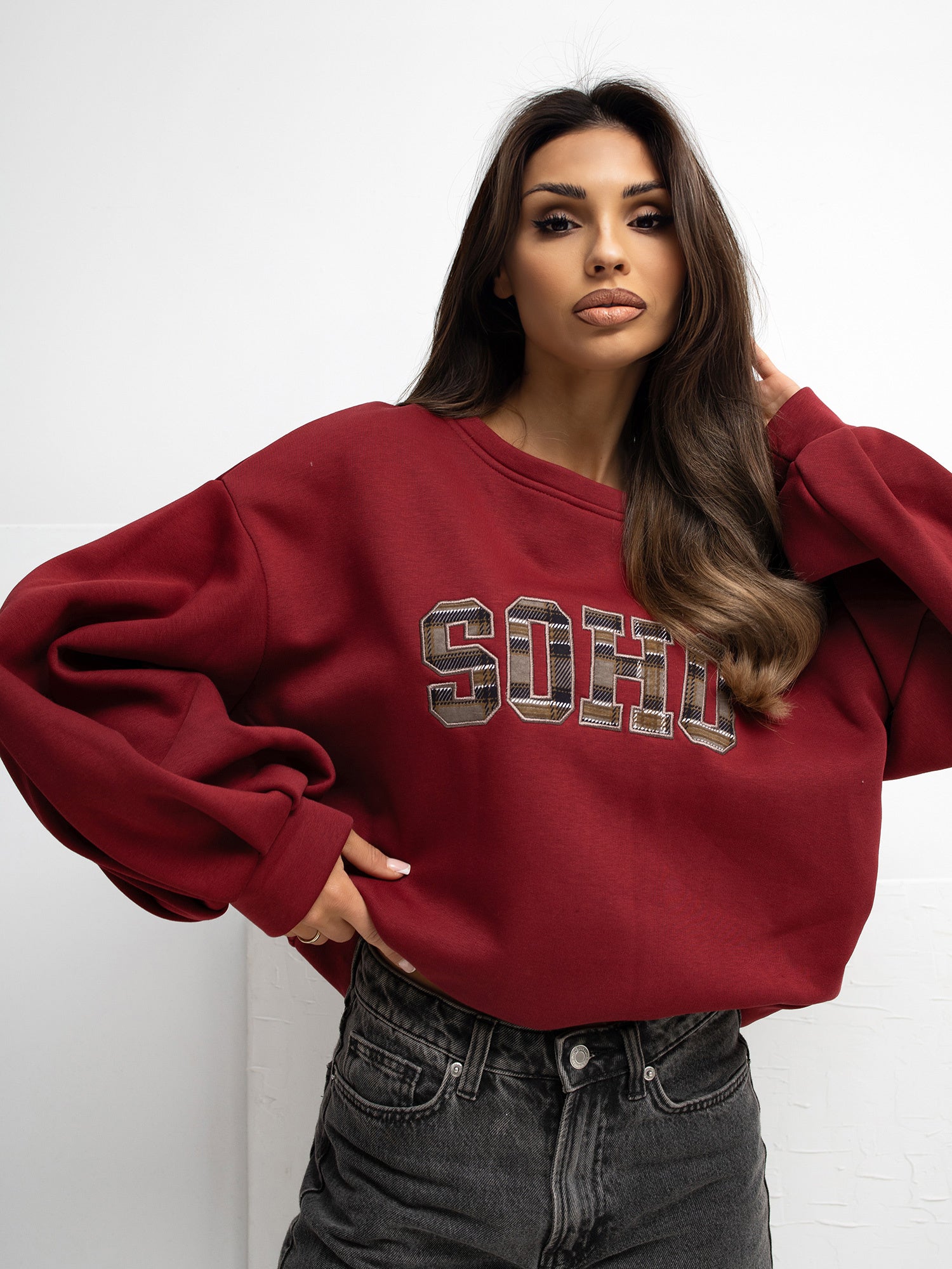 Bluza bez kaptura RUE PARIS