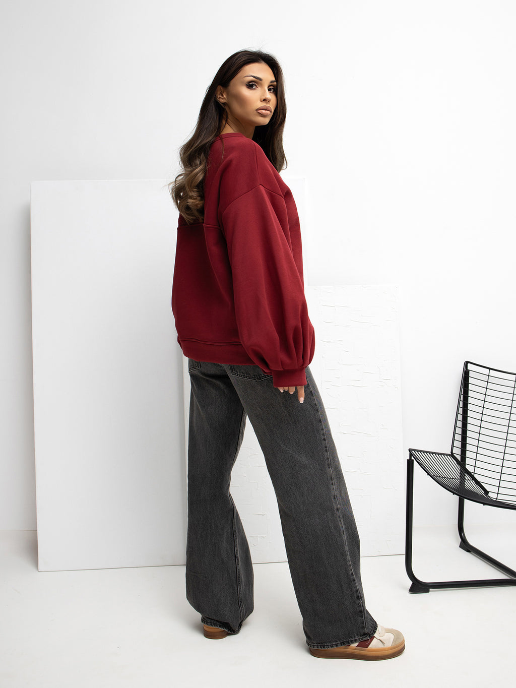 Bluza bez kaptura RUE PARIS
