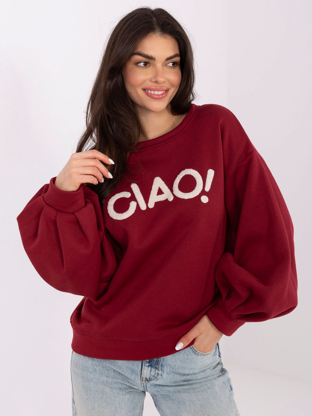 Bluza bez kaptura RUE PARIS
