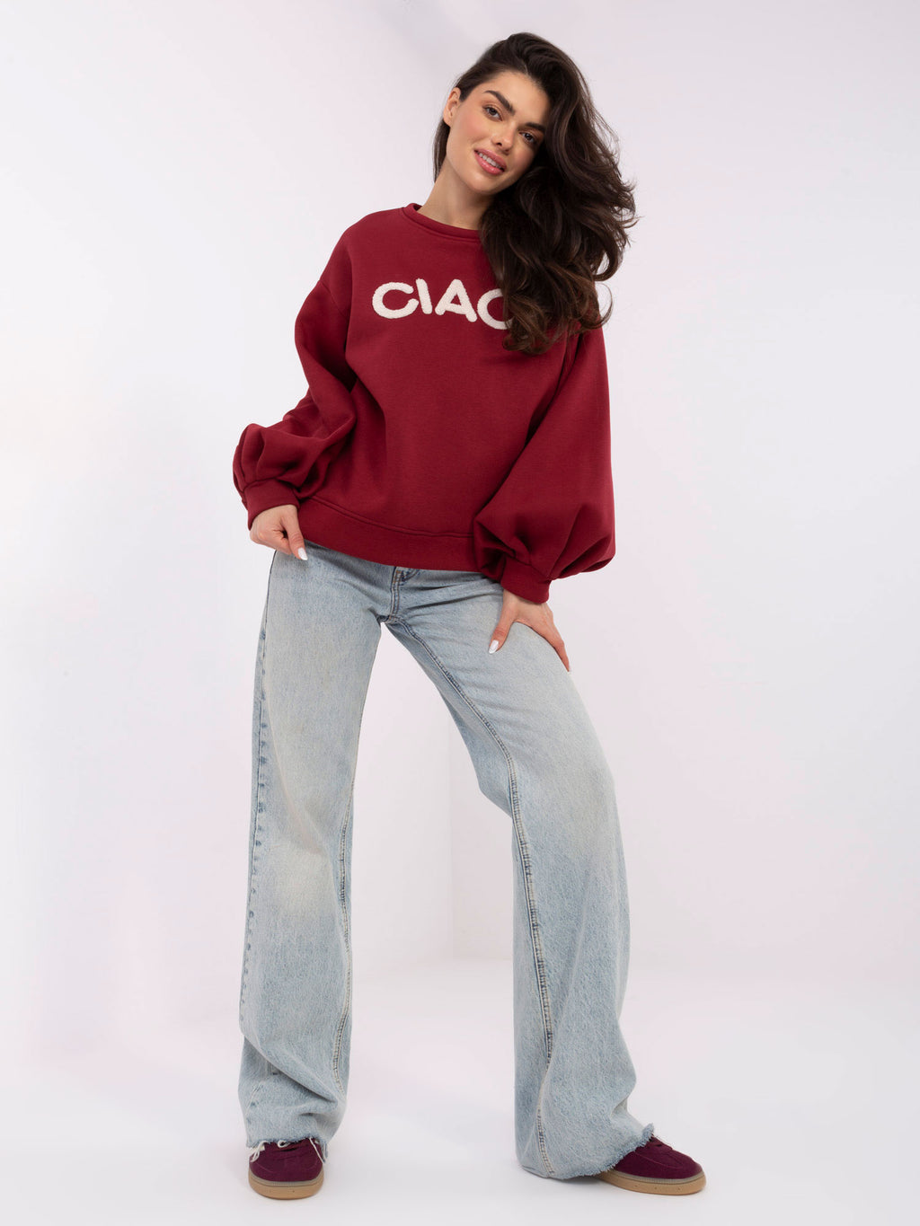 Bluza bez kaptura RUE PARIS