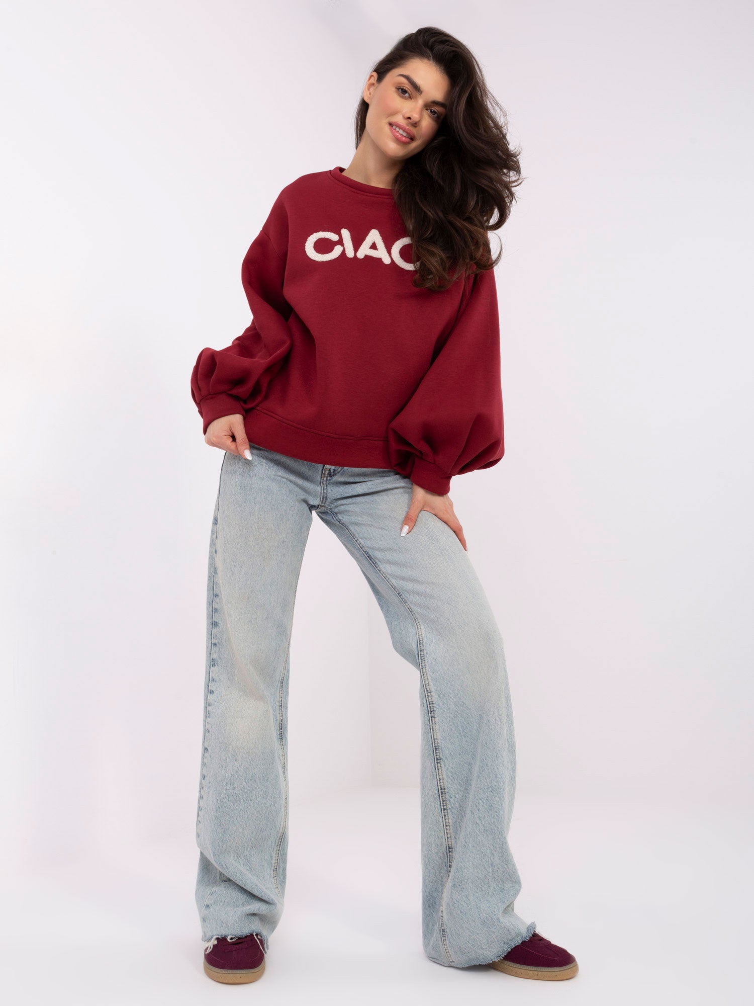 Bluza bez kaptura RUE PARIS